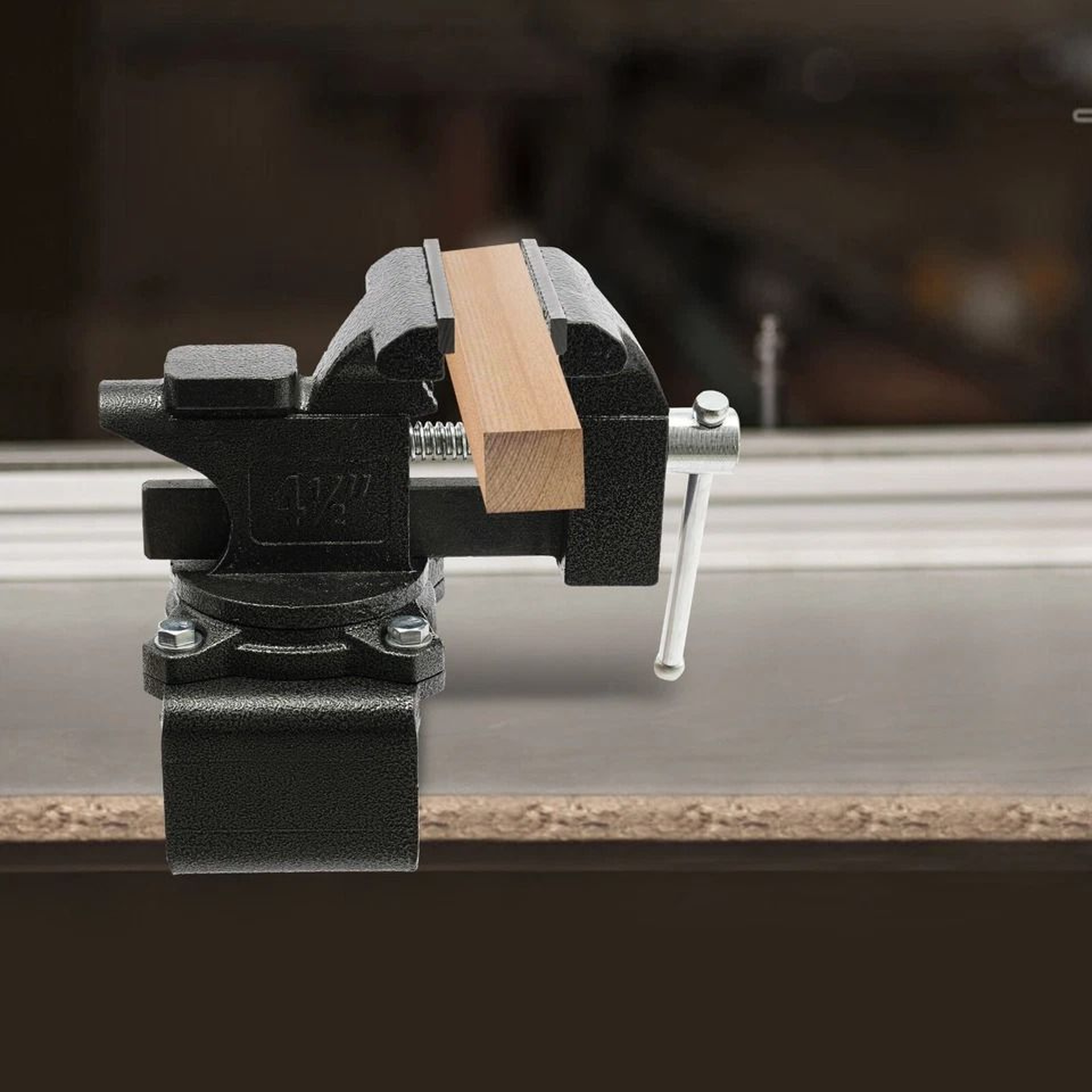 Heavy Duty Bench Vise Table Vise For Workbench And DIY Repairs 0