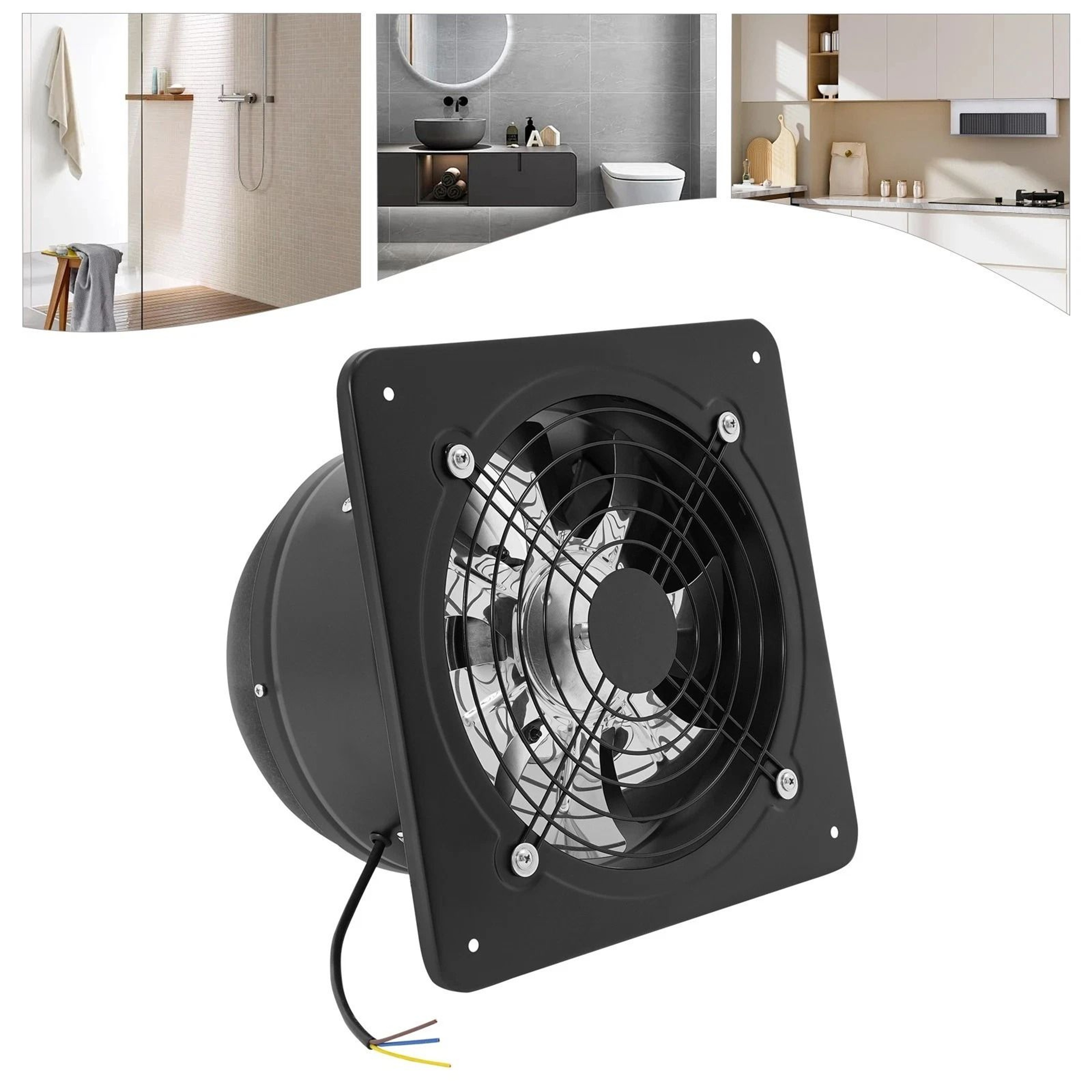 Premium Wall Mounted Ventilation Fan Powerful Kitchen Exhaust Fan 0
