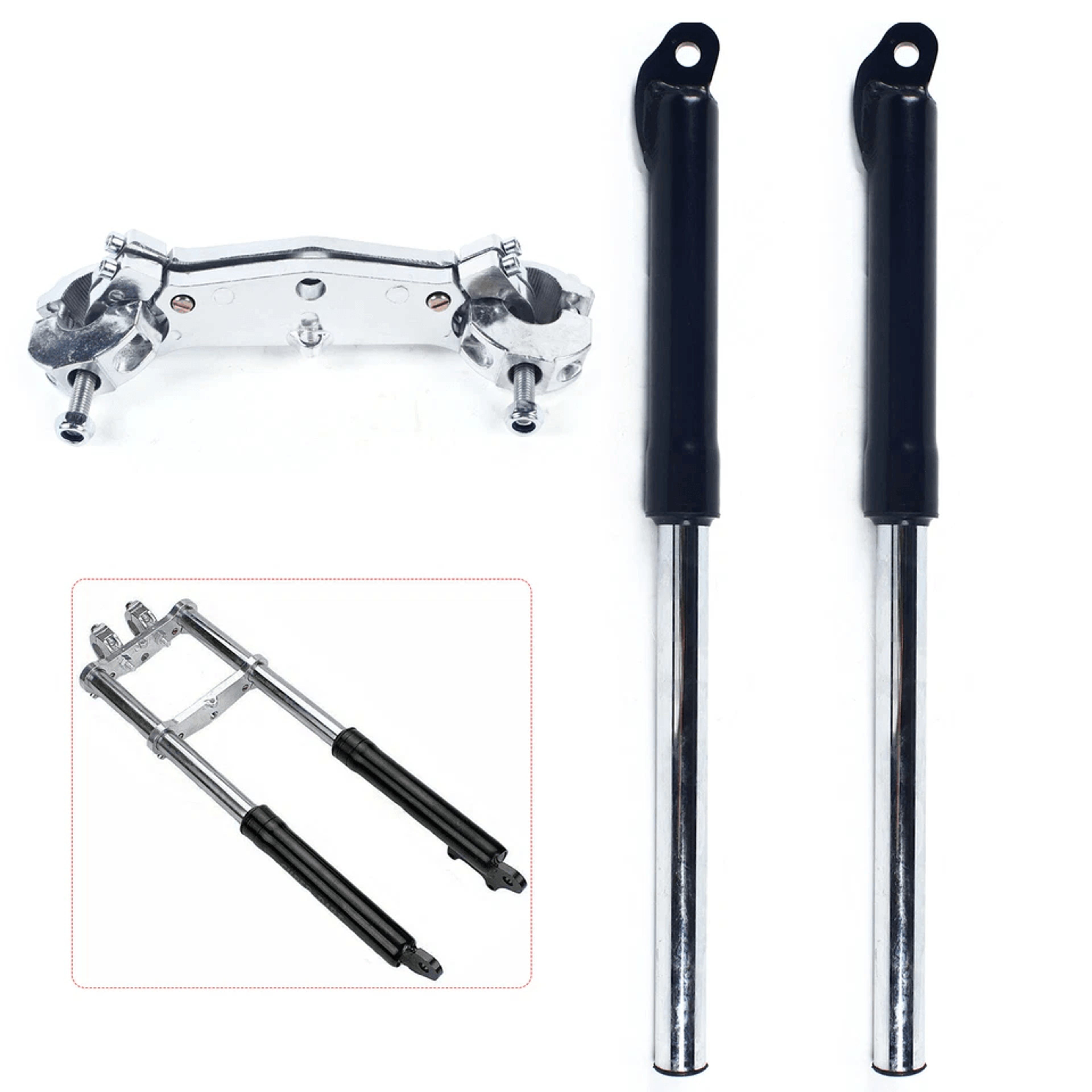 Mini Bike Front Fork Suspension Upside Down Fork Shocker For Pit  Trail Bikes 5
