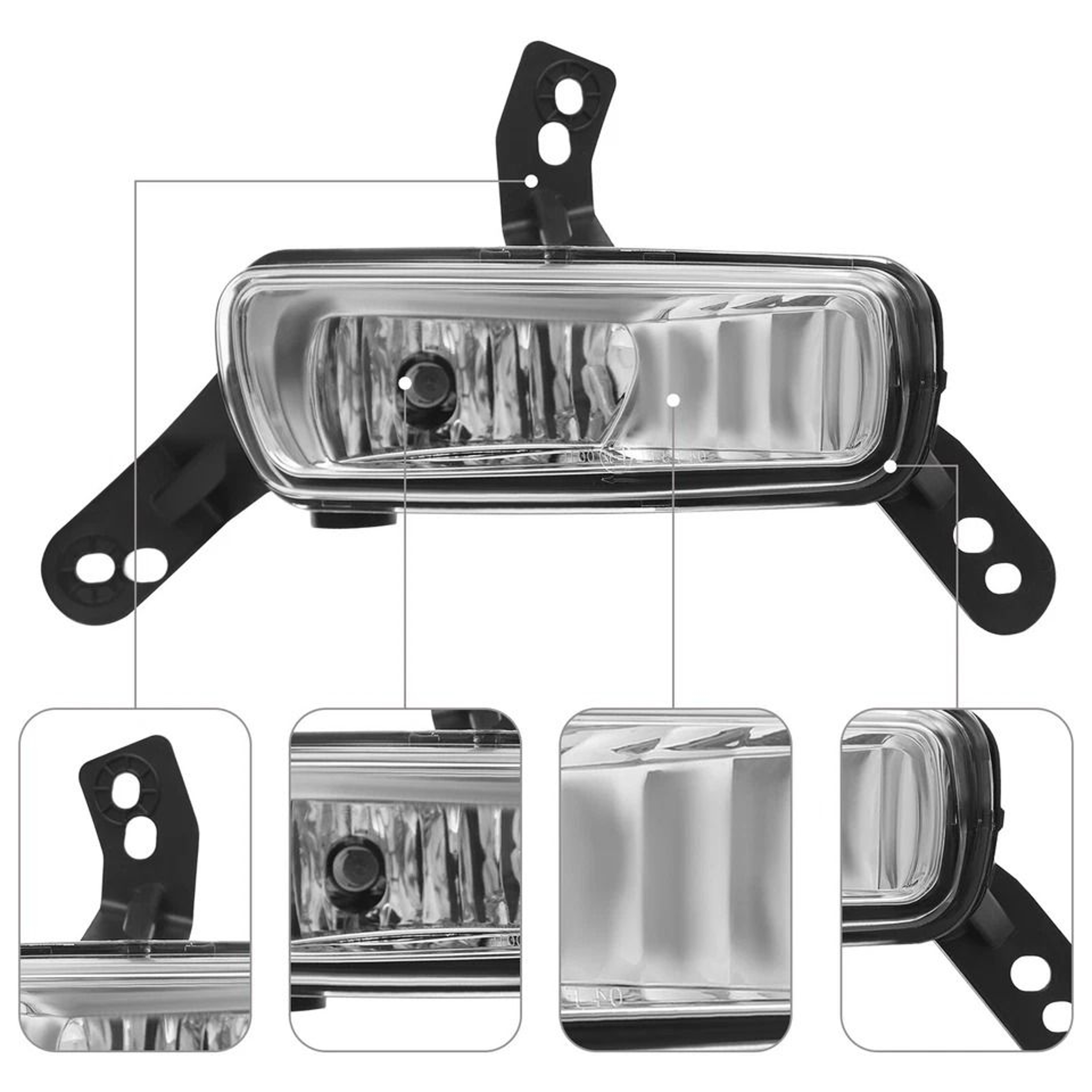 Premium Front Right Fog Lamp Assembly For Ford Expedition Exact Fit Replacement 8