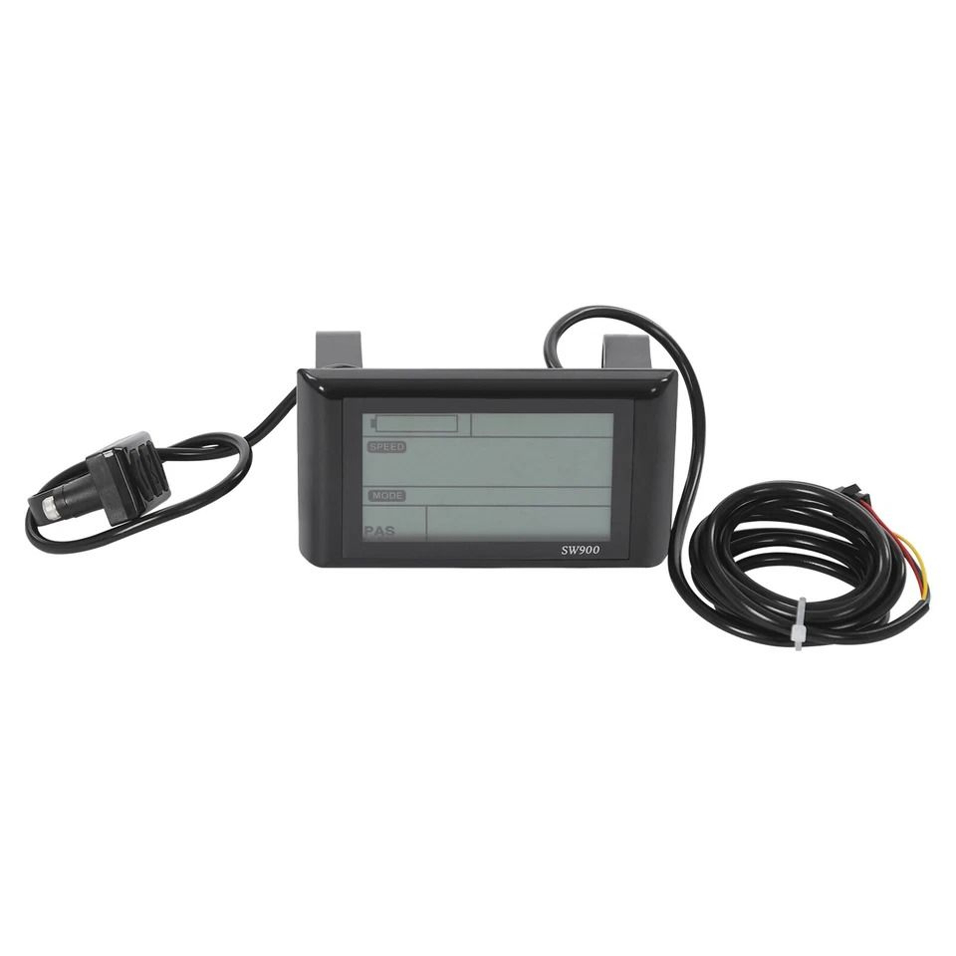 LCD Display Electric Bike Speed Meter For Handlebar Control 6