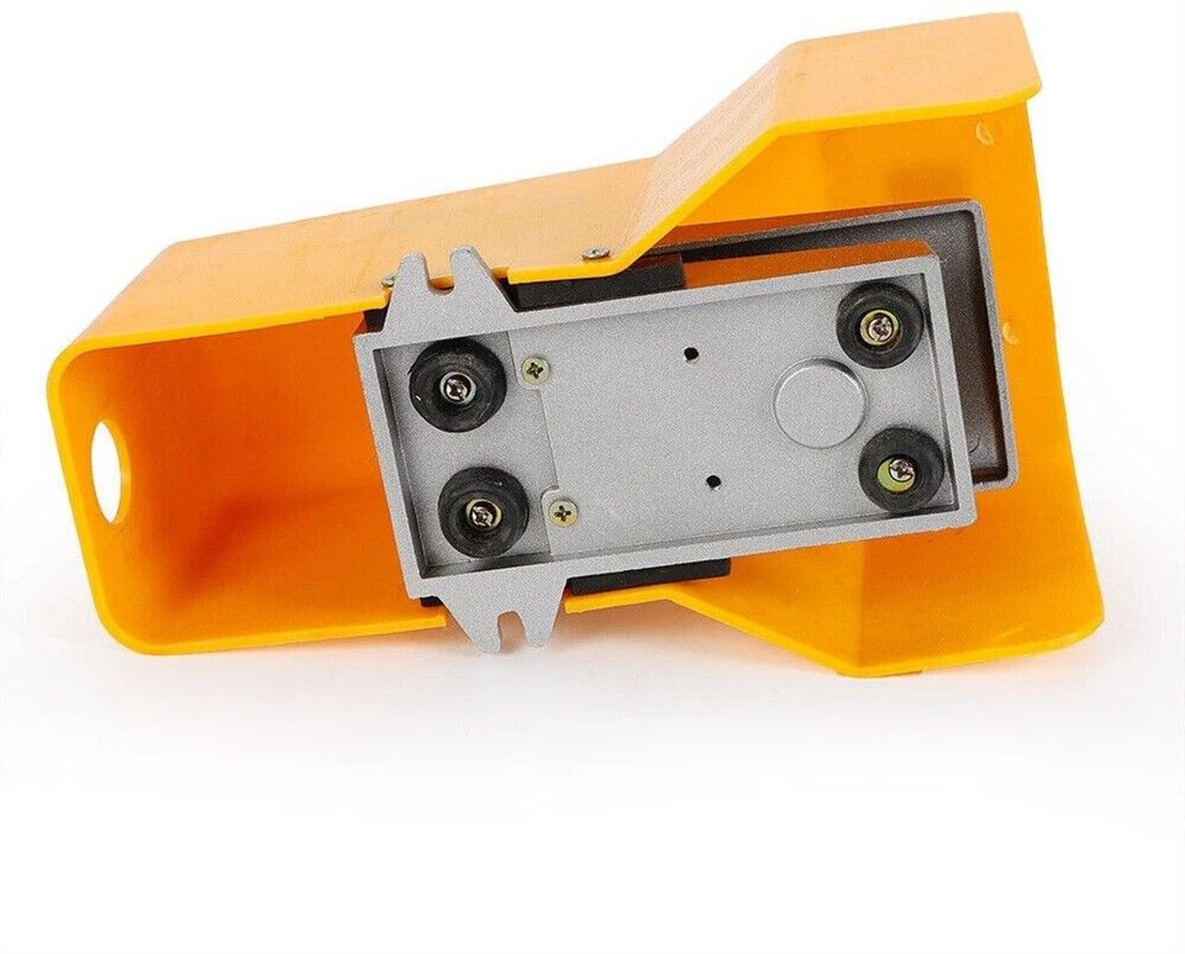 Guarded Pneumatic Foot Pedal Valve Position NPT Air Switch 2