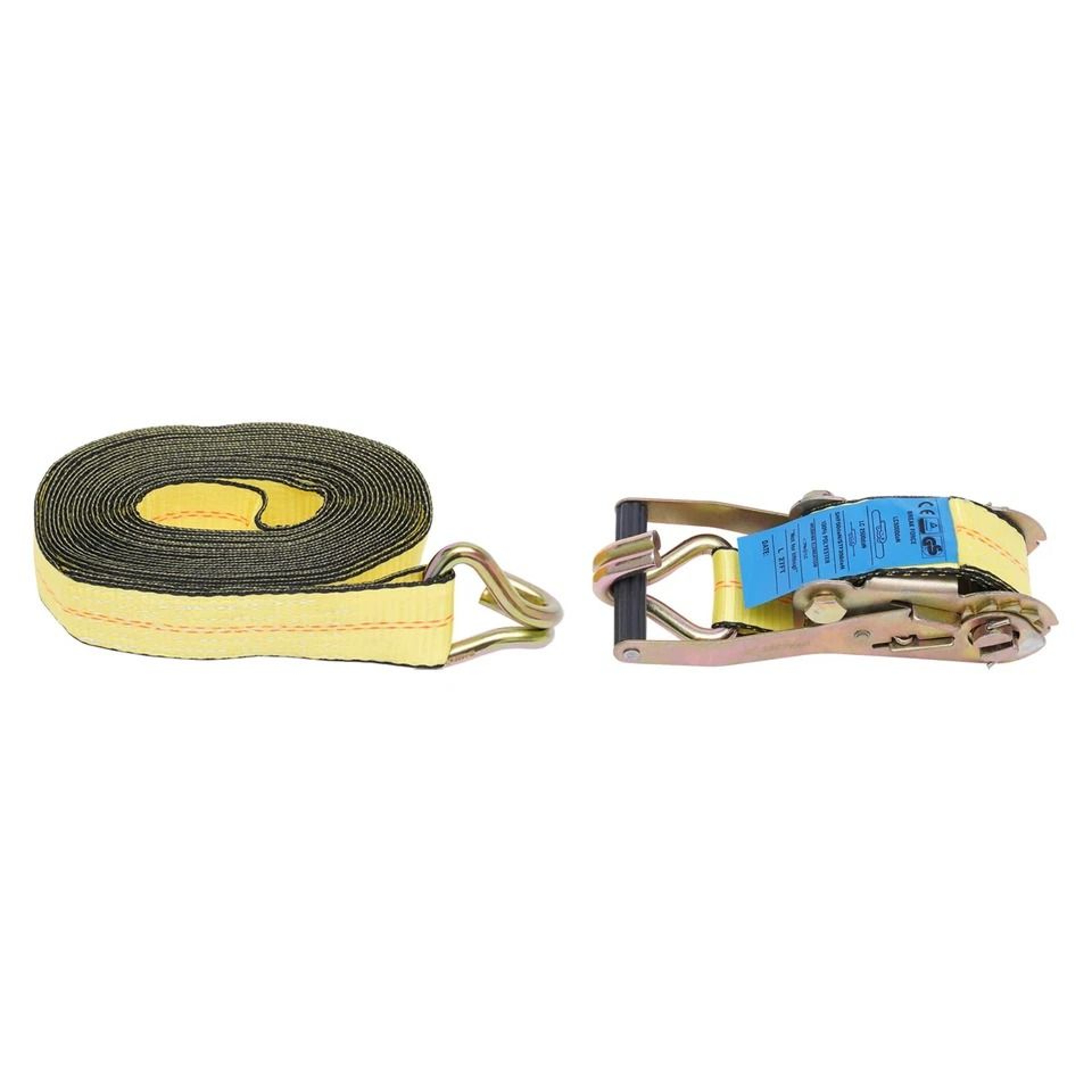 Heavy Duty Ratchet Straps Tie Down Straps With Double J Hooks 10