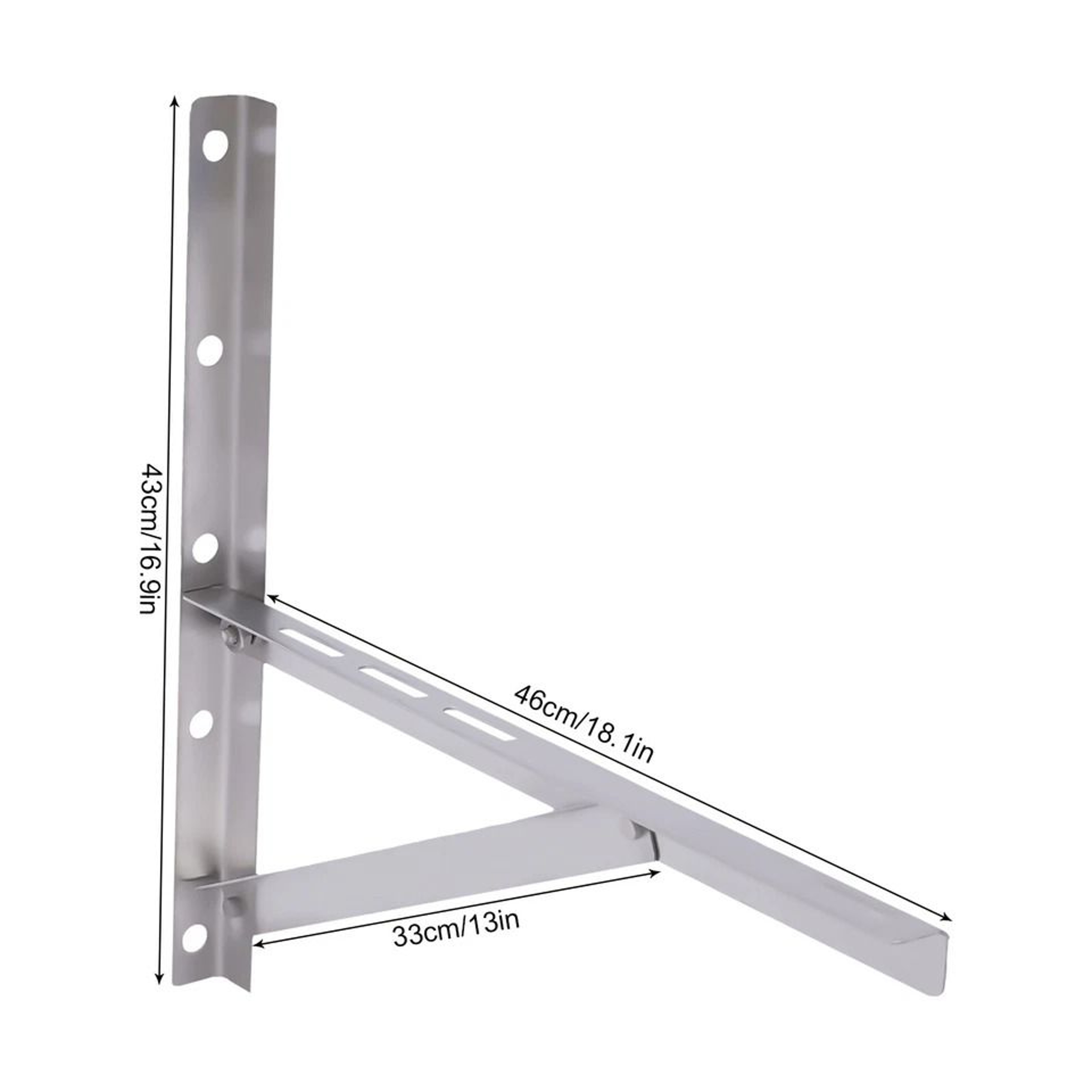 Heavy Duty Mini Split Wall Mounting Bracket For Ductless AC And Heat Pump Units 6