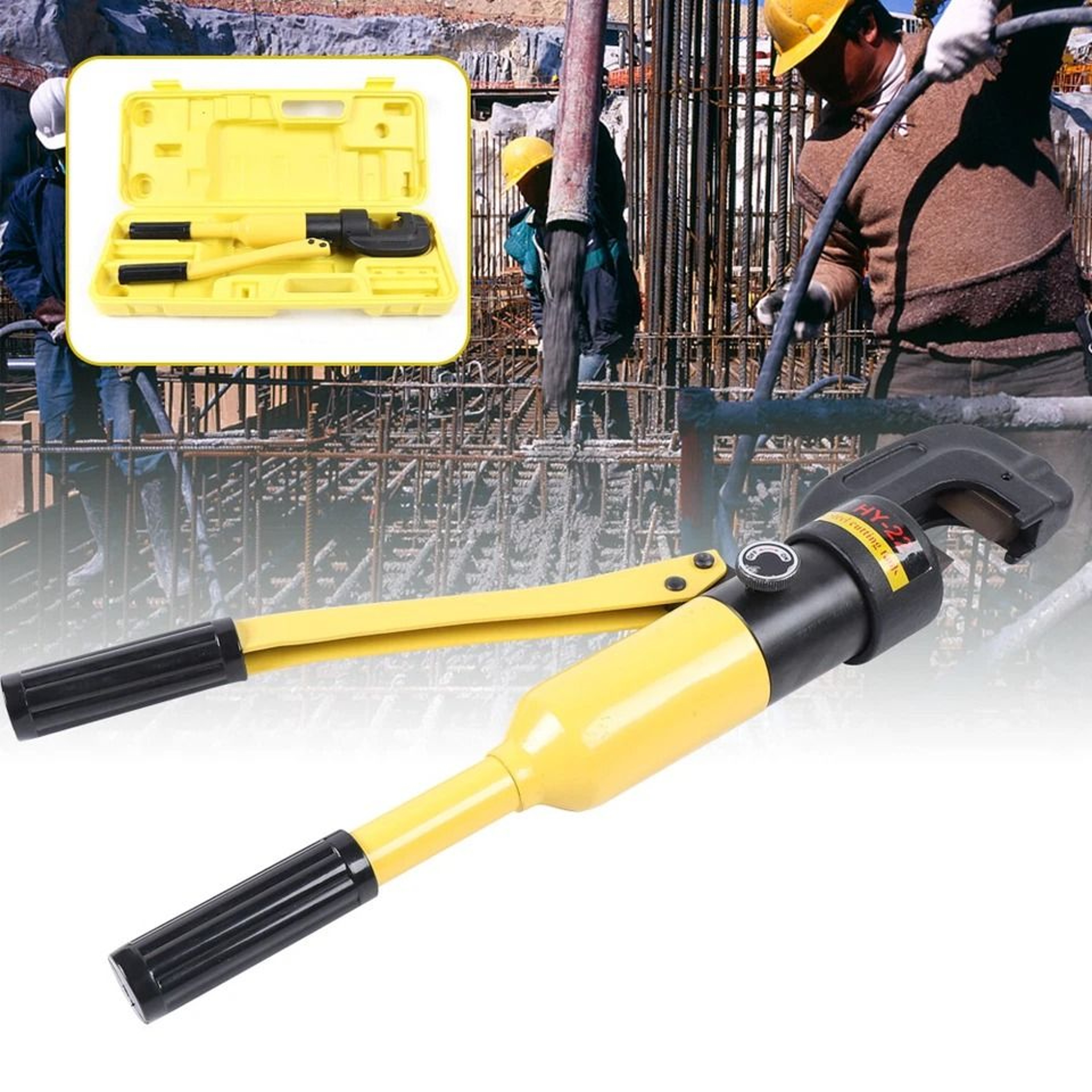 Hydraulic Rebar Cutter Heavy Duty Steel Bar And Bolt Cutting Tool 1