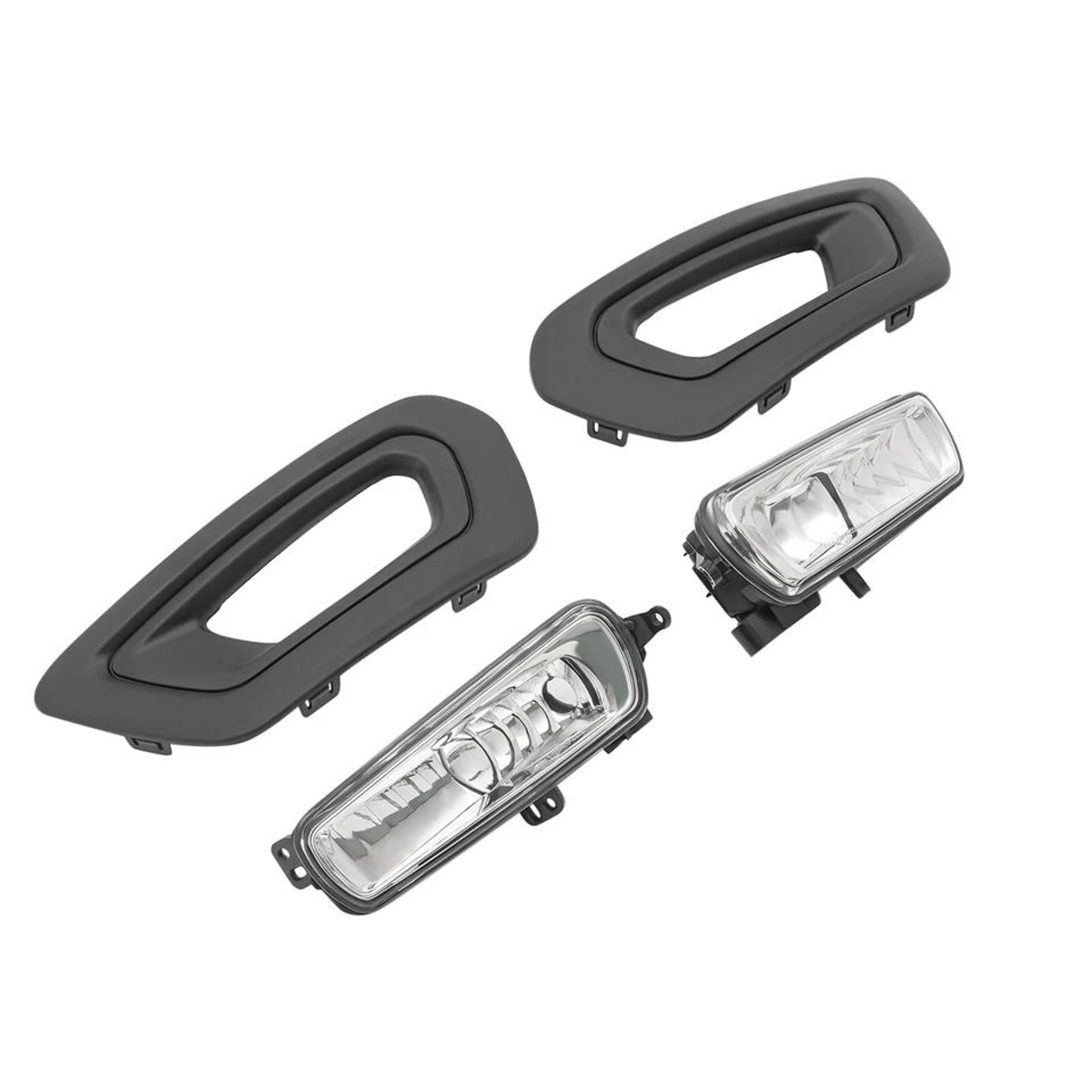 Premium Front Bumper Fog Lights And Covers For Ford Transit 7
