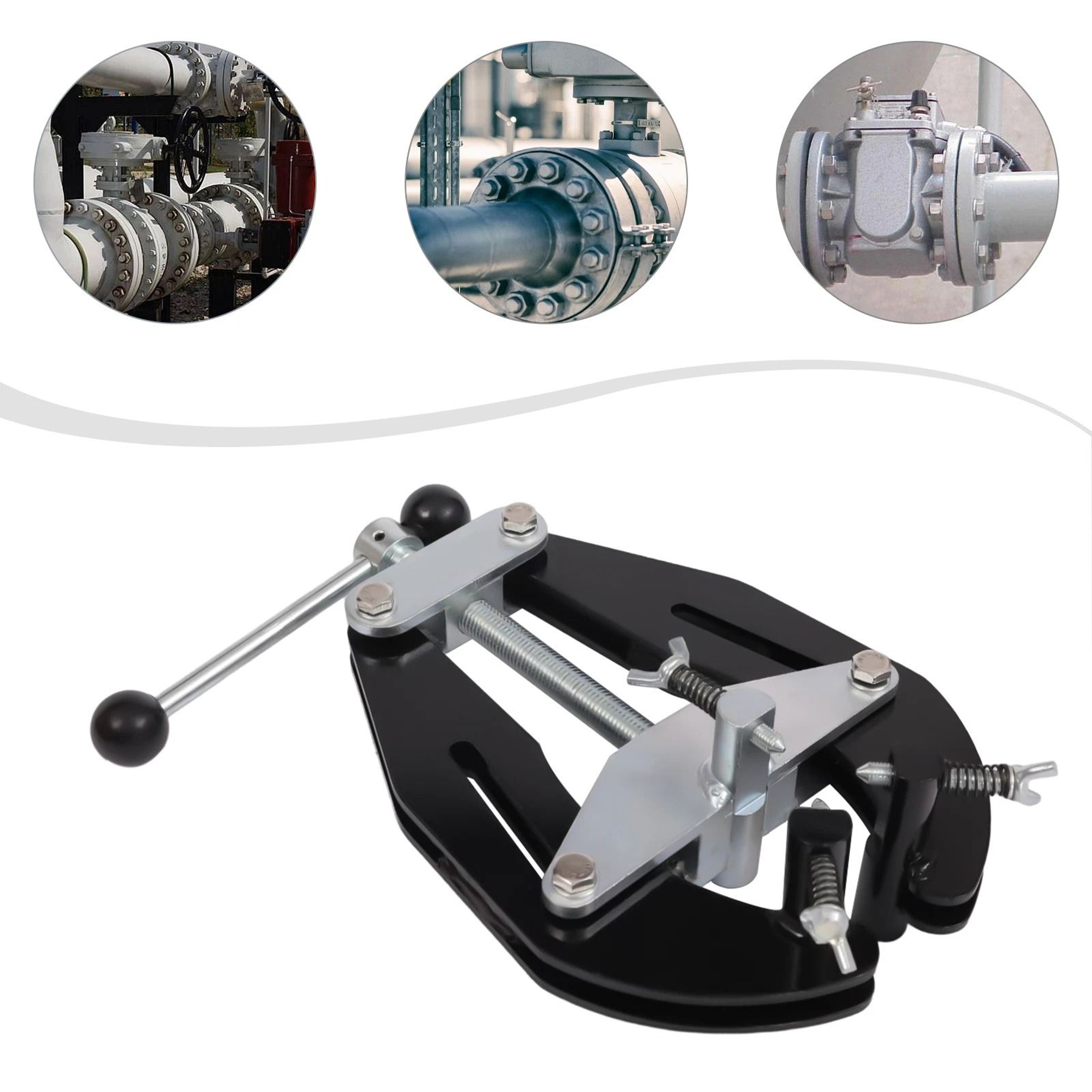 Professional Welding Pipe Clamp Pipe Alignment Clamp Heavy Duty Fit Up Tool 2