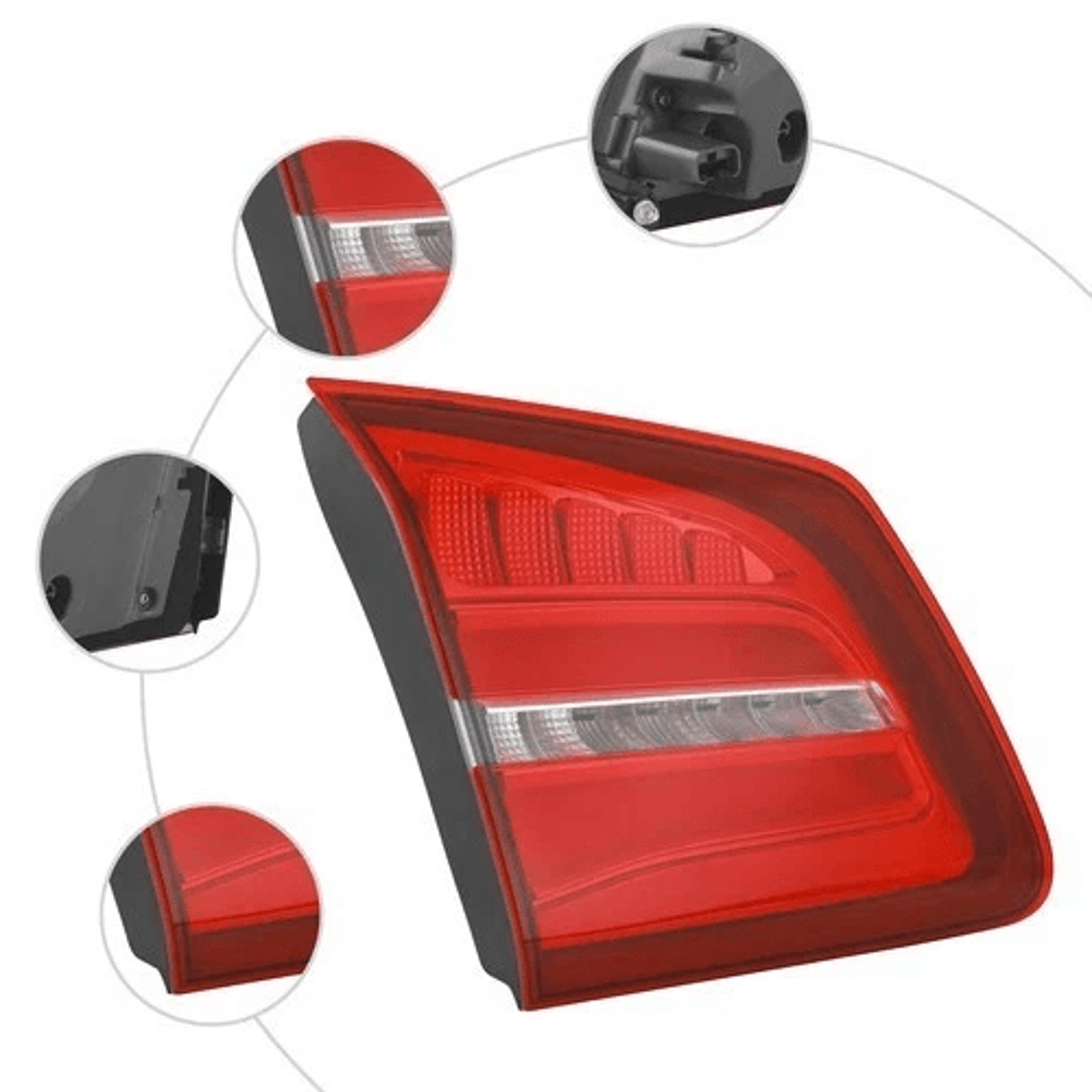 Premium Left Inner Tail Light Replacement For Mercedes GLS Inner Tail Light 3