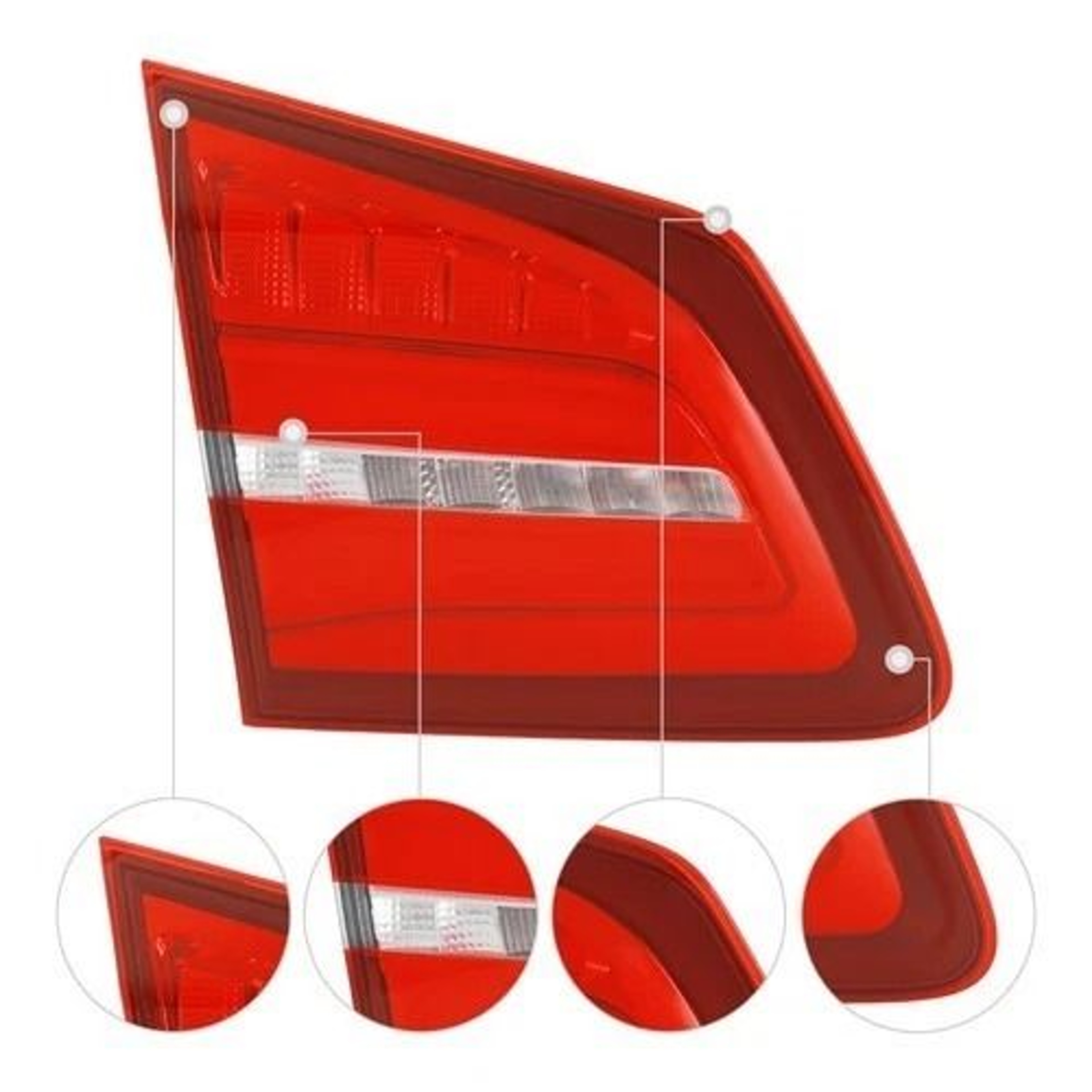 Premium Left Inner Tail Light Replacement For Mercedes GLS Inner Tail Light 5
