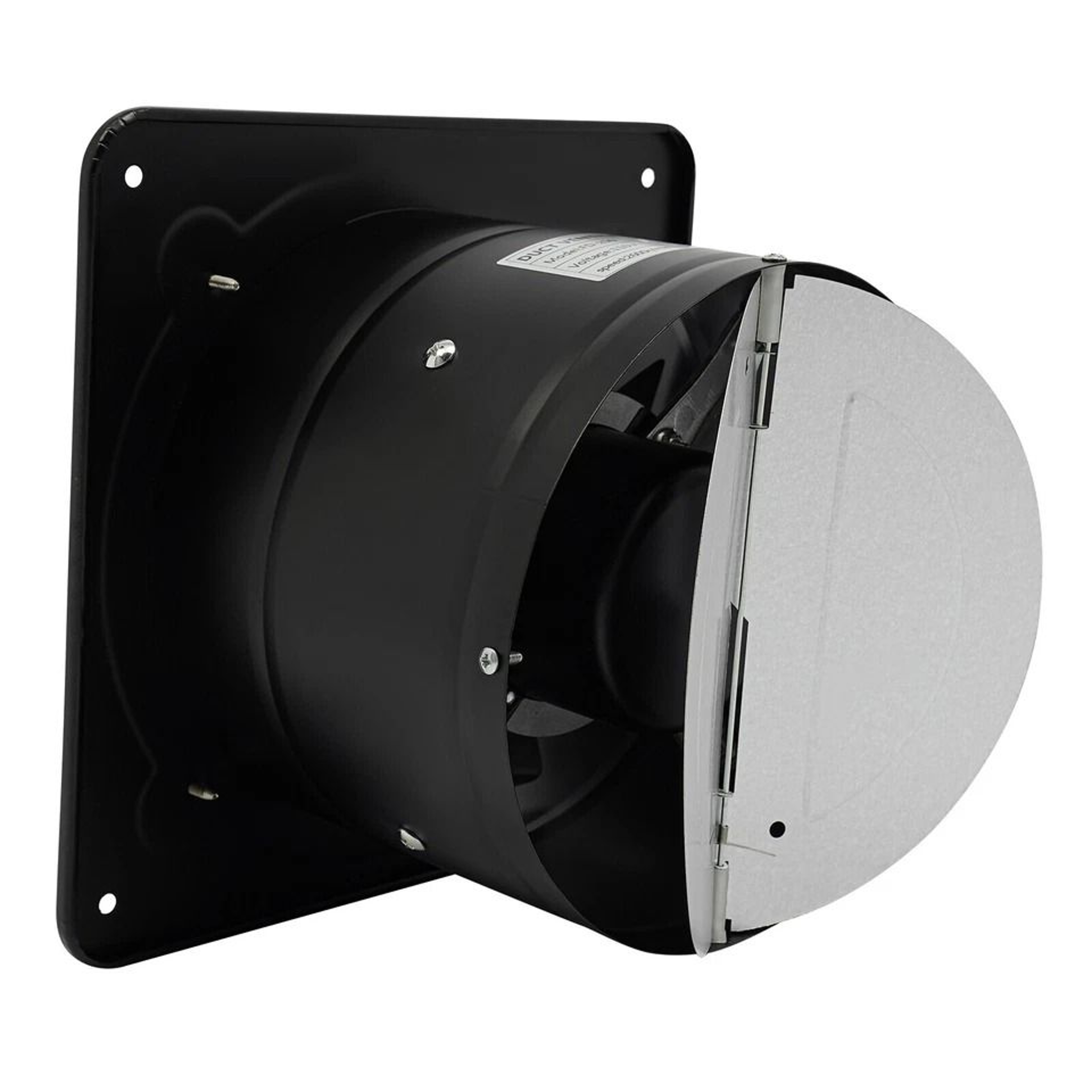 Kitchen Wall Mount Ventilation Fan With Backdraft Damper Portable Exhaust Fan 4