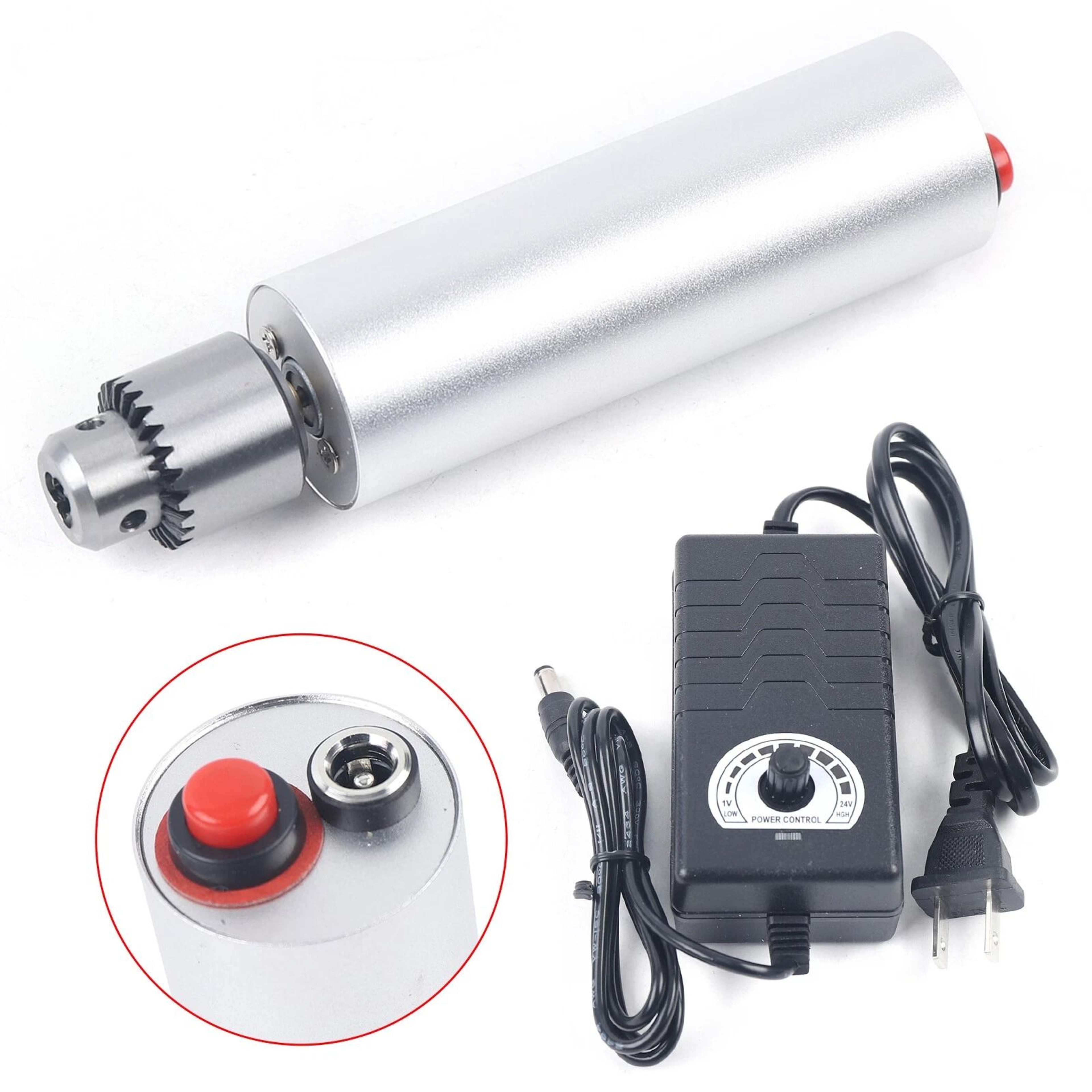 Precision Portable Electric Drill Compact Mini Handheld Drill For DIY Drilling  Polishing 4