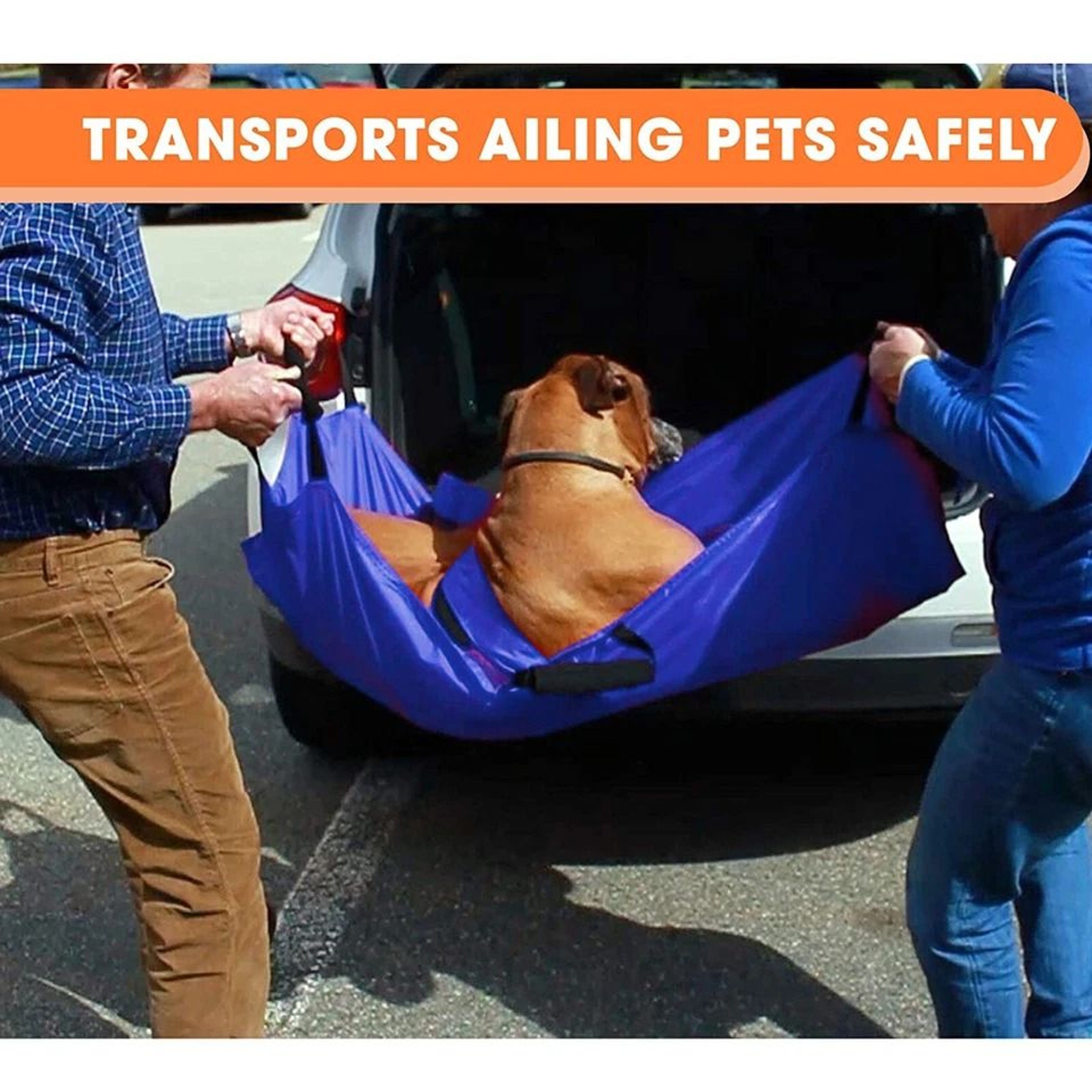 Dog Stretcher  Emergency Rescue Carrier Nylon Pet Transport Sling 1