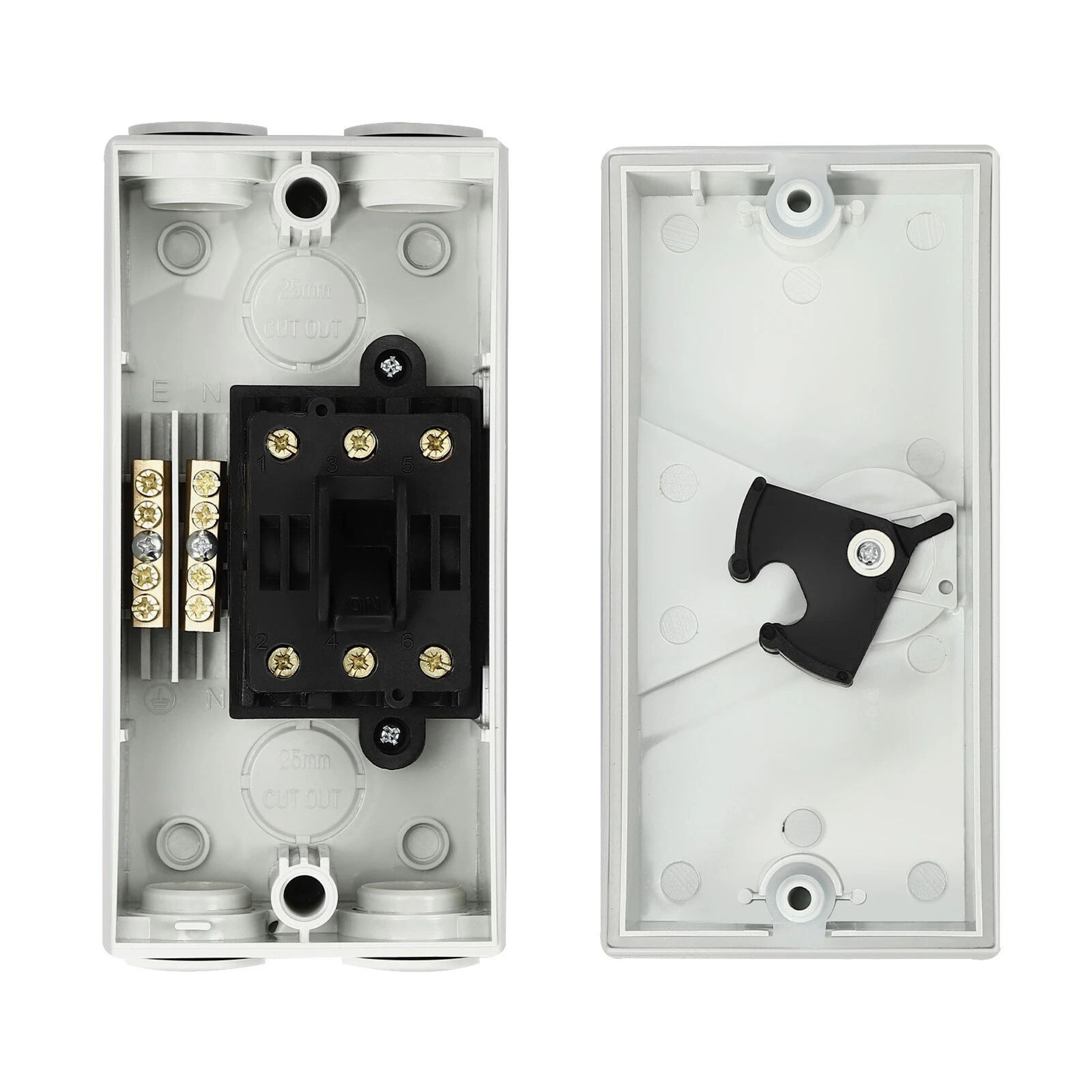 Wall Mounted Phase Isolating Switch Waterproof Isolator Switch Industrial Disconnect 7