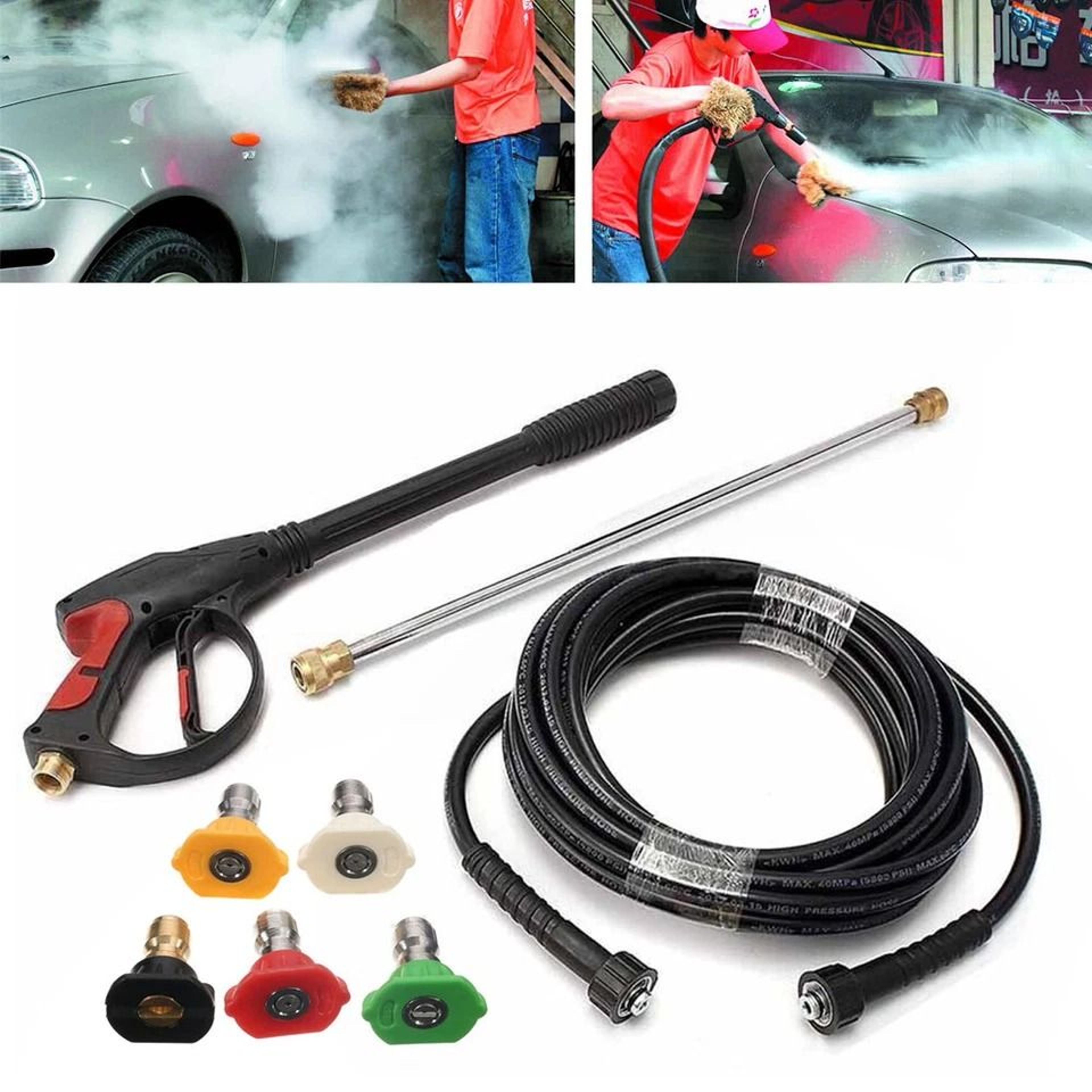 Craftsman High Pressure Power Washer Spray Gun Wand Kit With Tips 1