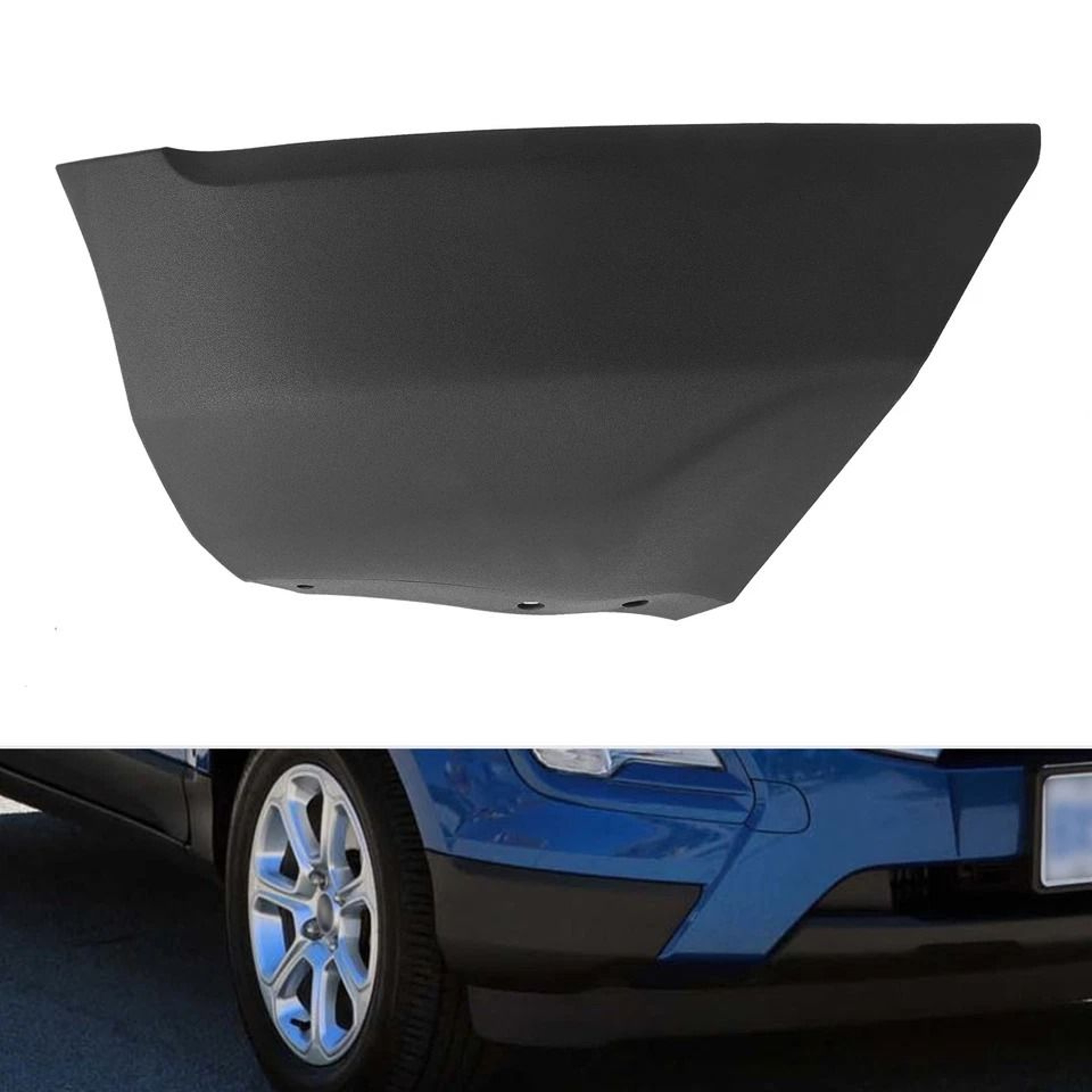 Front Right Ford EcoSport Bumper Corner Cover Passenger Side Front Bumper 8
