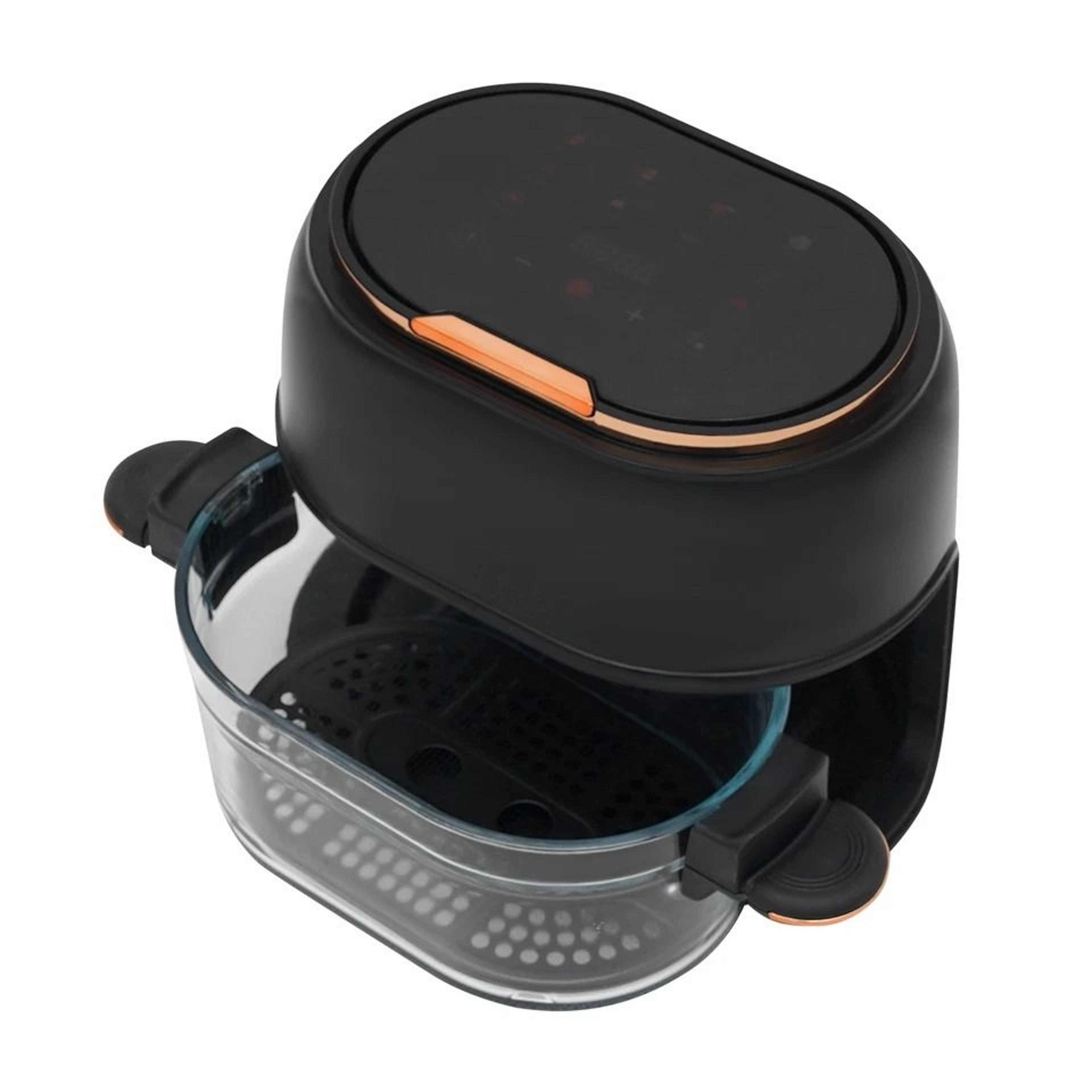 Premium Touch Control Visible Baking Basket Touch Screen Air Fryer Healthy Cooking Compact Air Frye 1