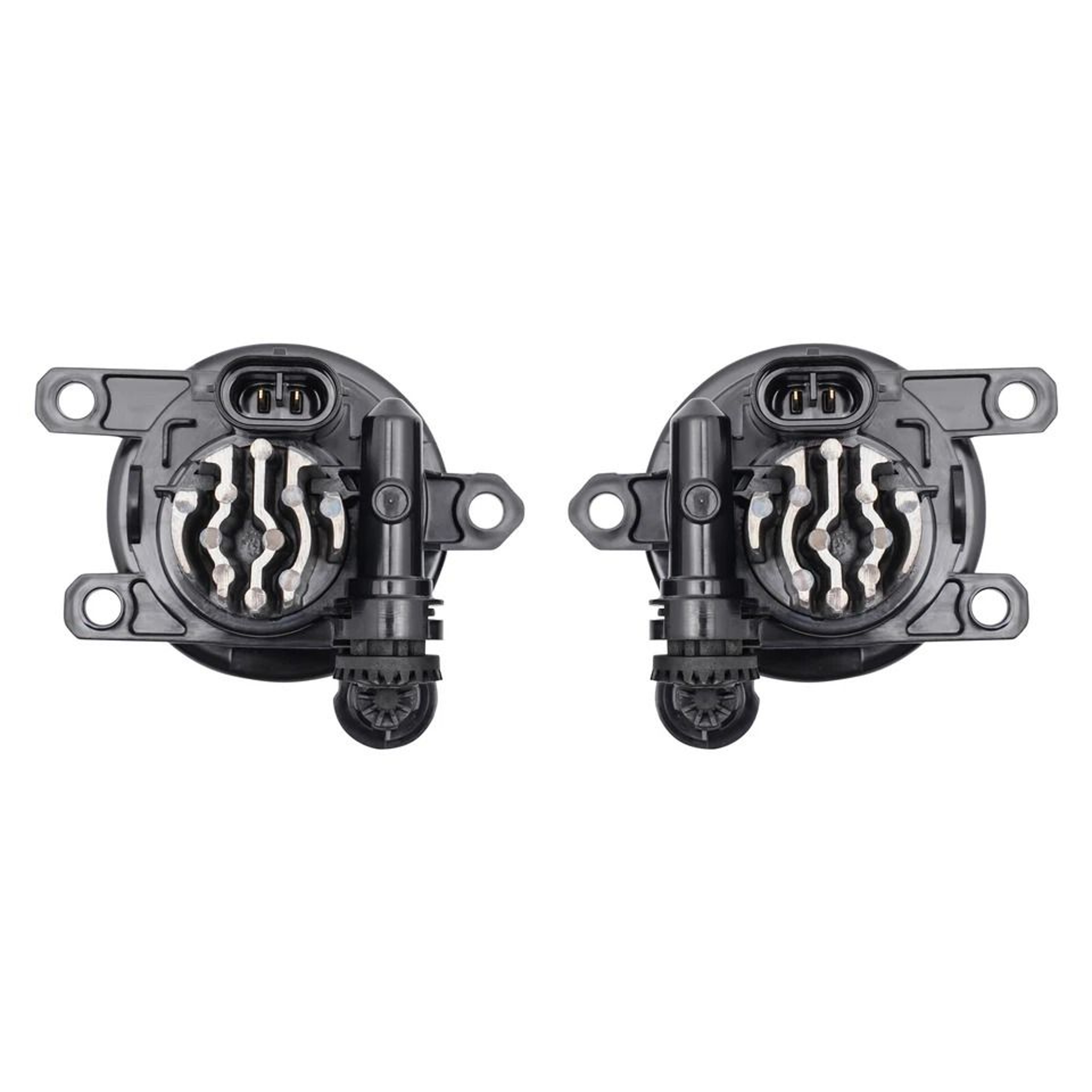Ford Escape LED Fog Light Kit With Front Bumper Covers And Wire Harness 1