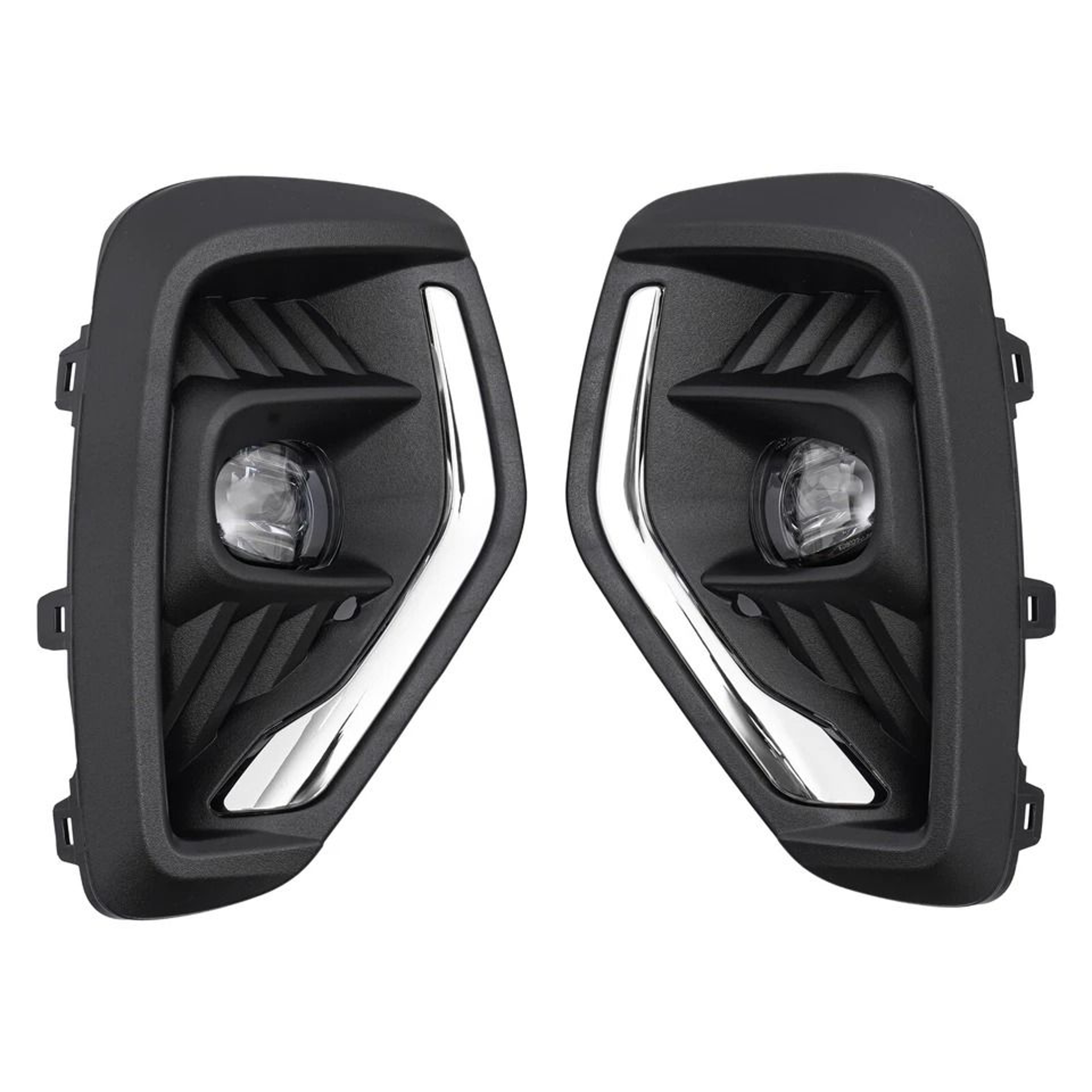 Ford Escape LED Fog Light Kit With Front Bumper Covers And Wire Harness 3