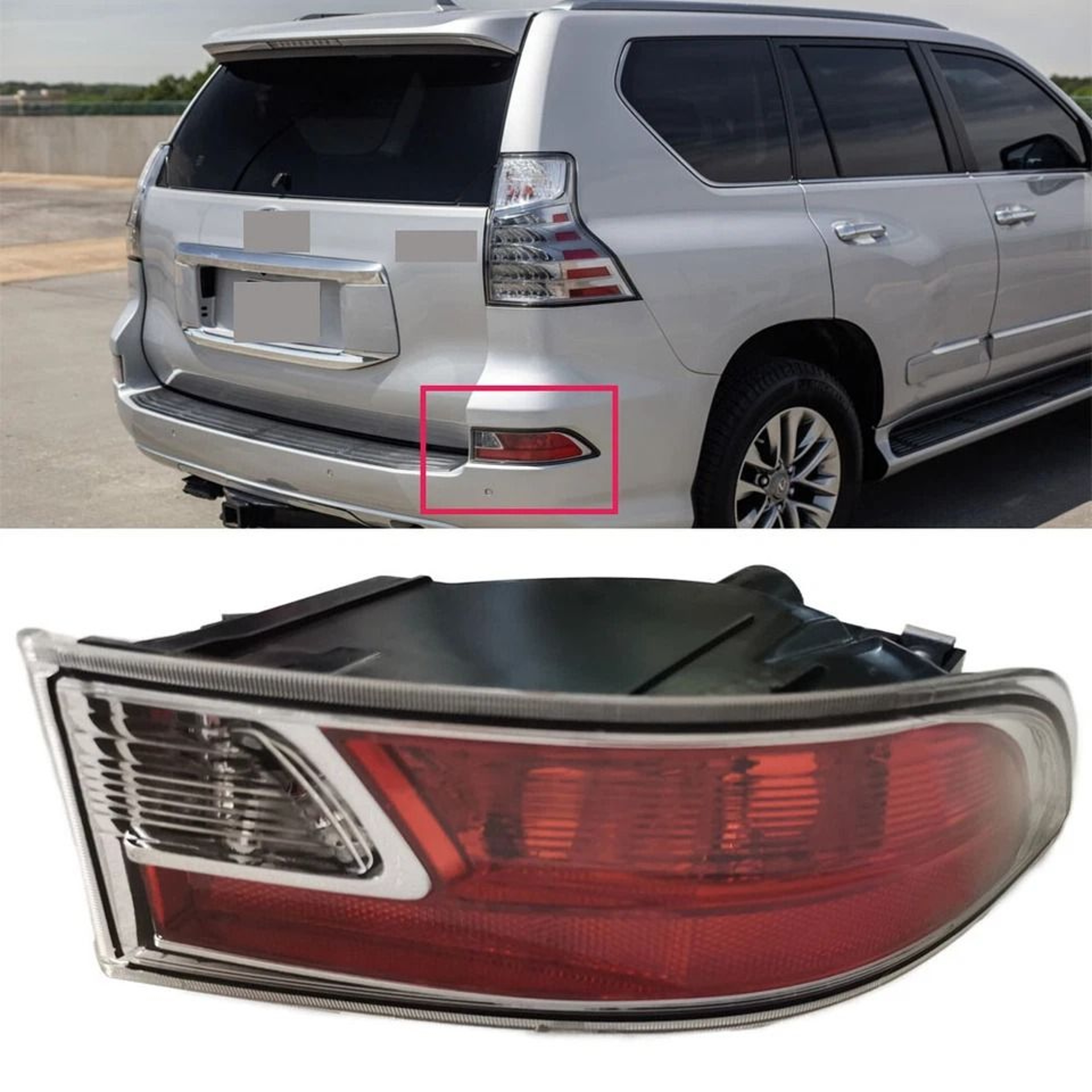 Lexus GX460 Right Rear Bumper Backup Reverse Light Lamp 0