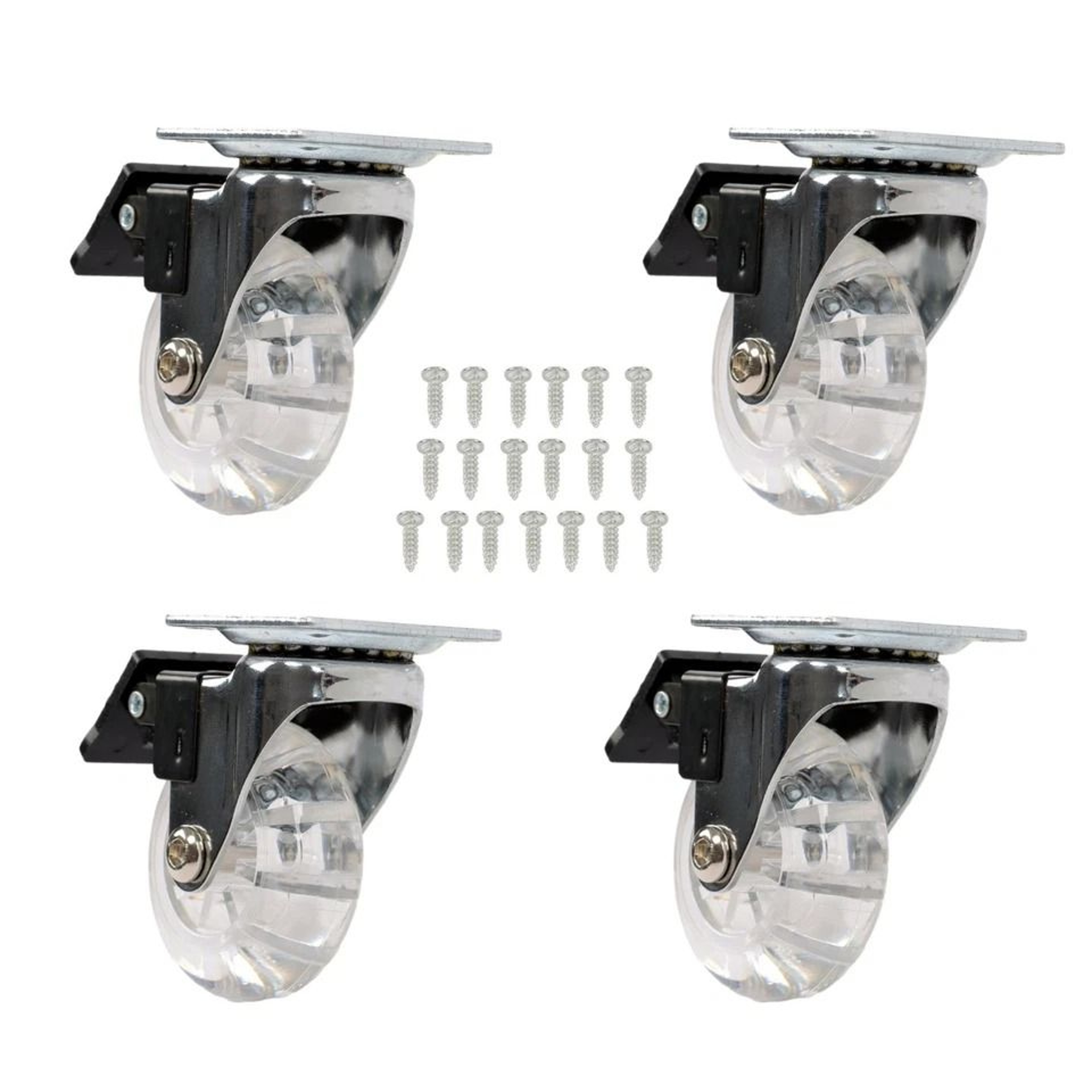 Caster Wheels With Brake For Office Chair Replacement 1