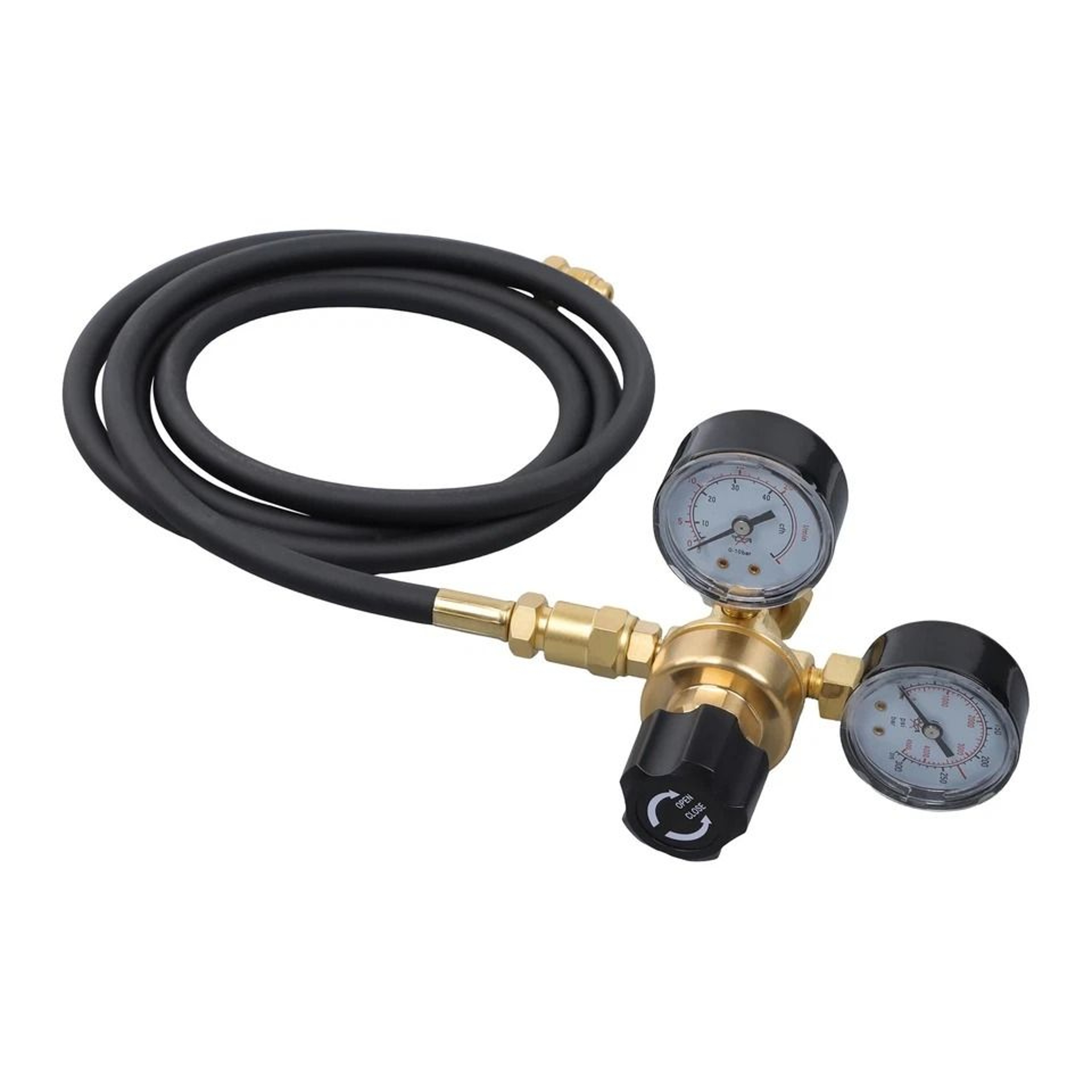 Argon CO2 Regulator With Dual Gauges And Hose For MIG TIG Welders 2