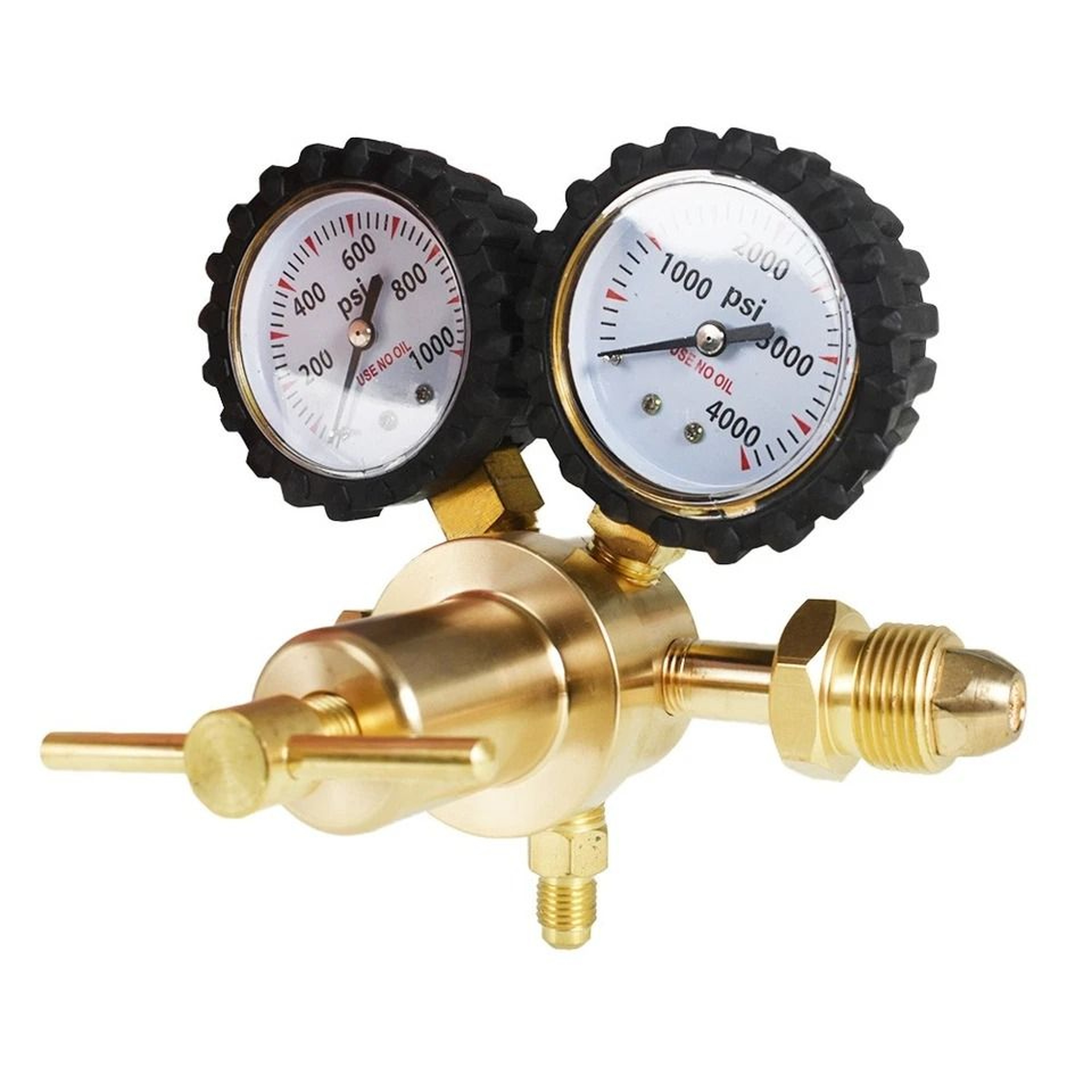 Nitrogen Regulator For HVAC Pressure Testing With Flare Output 0