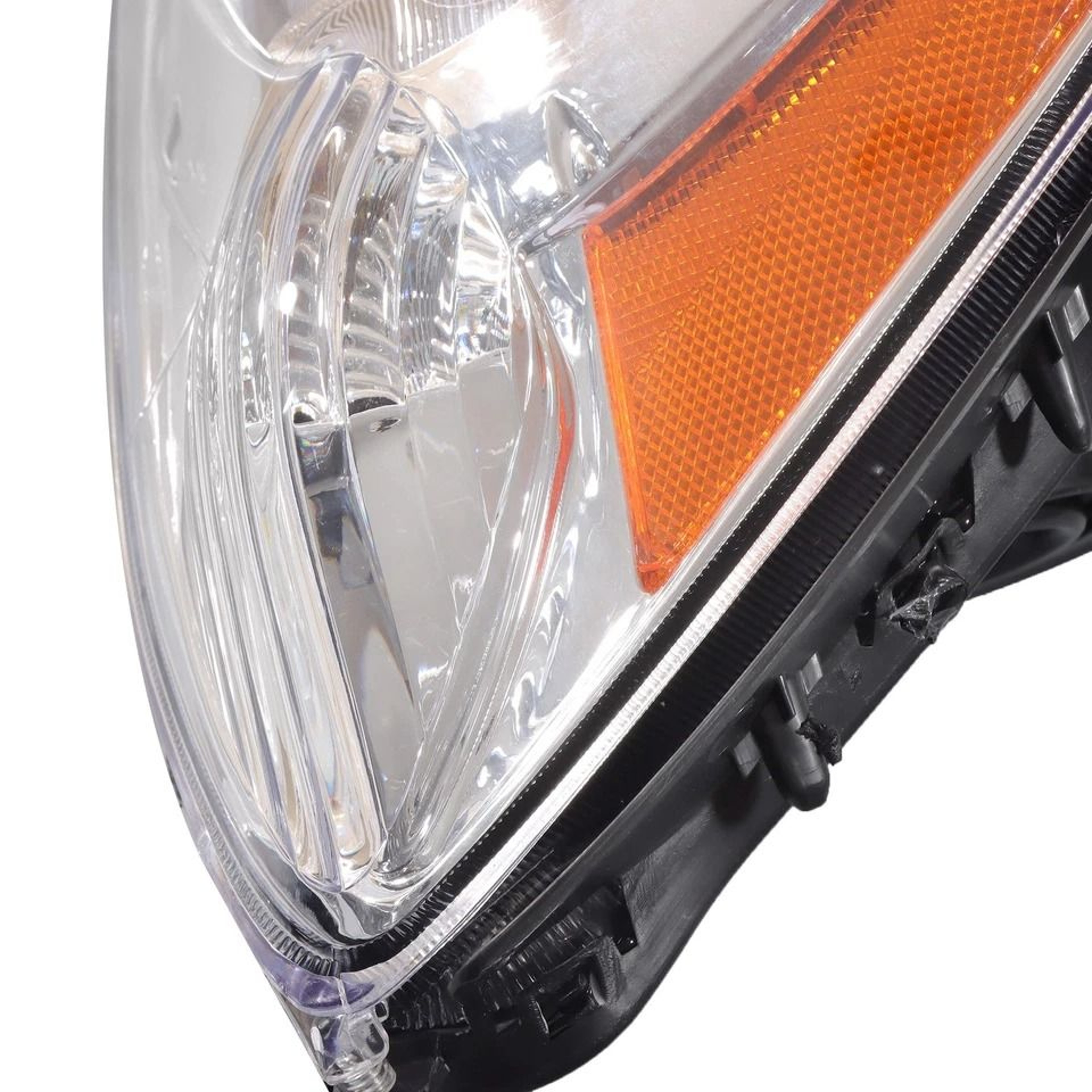 Premium Right Side Factory Halogen Headlight For Honda Fit Sport Chrome 2