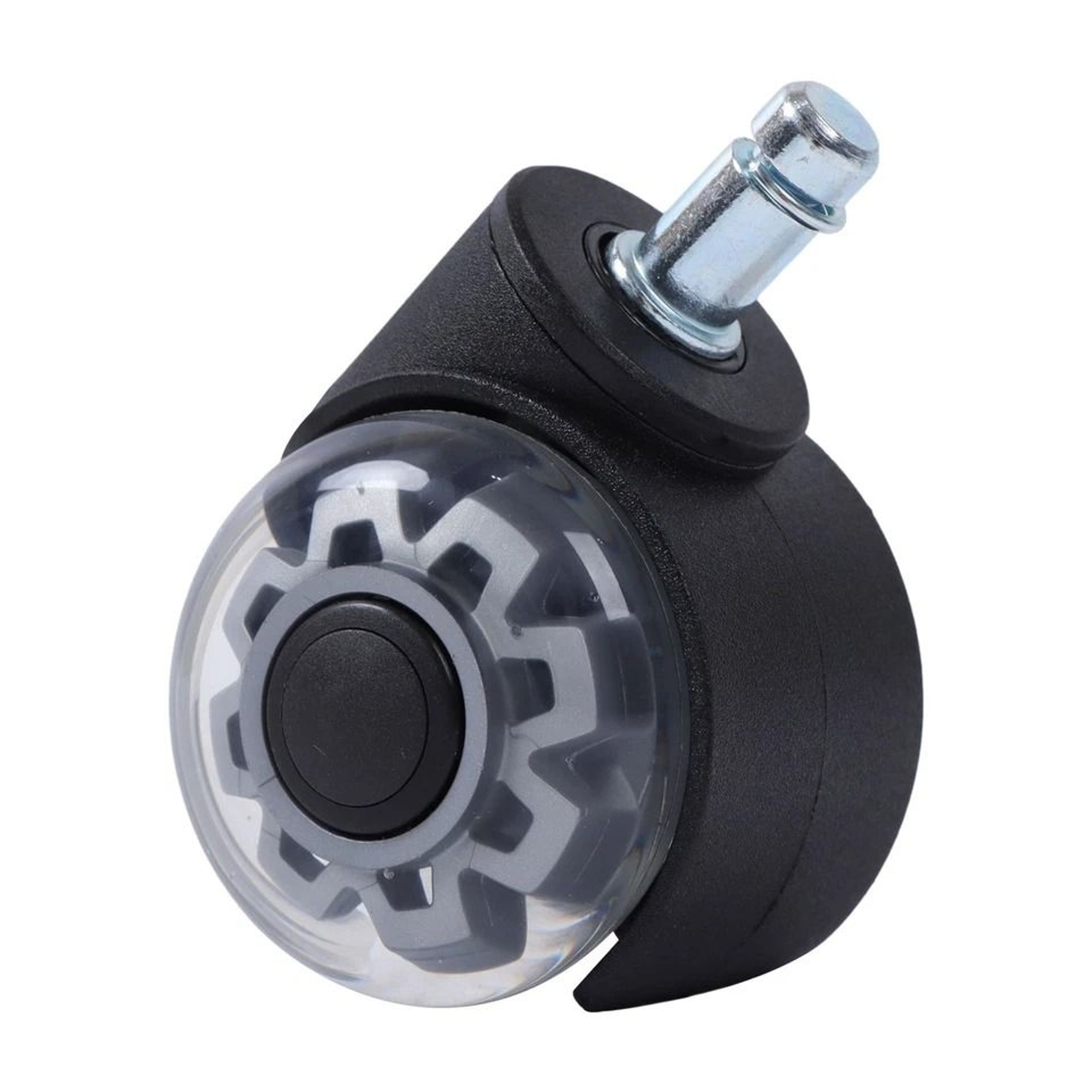 Chair Casters Smooth Office Chair Replacement Wheels With Rubber Swivel 2