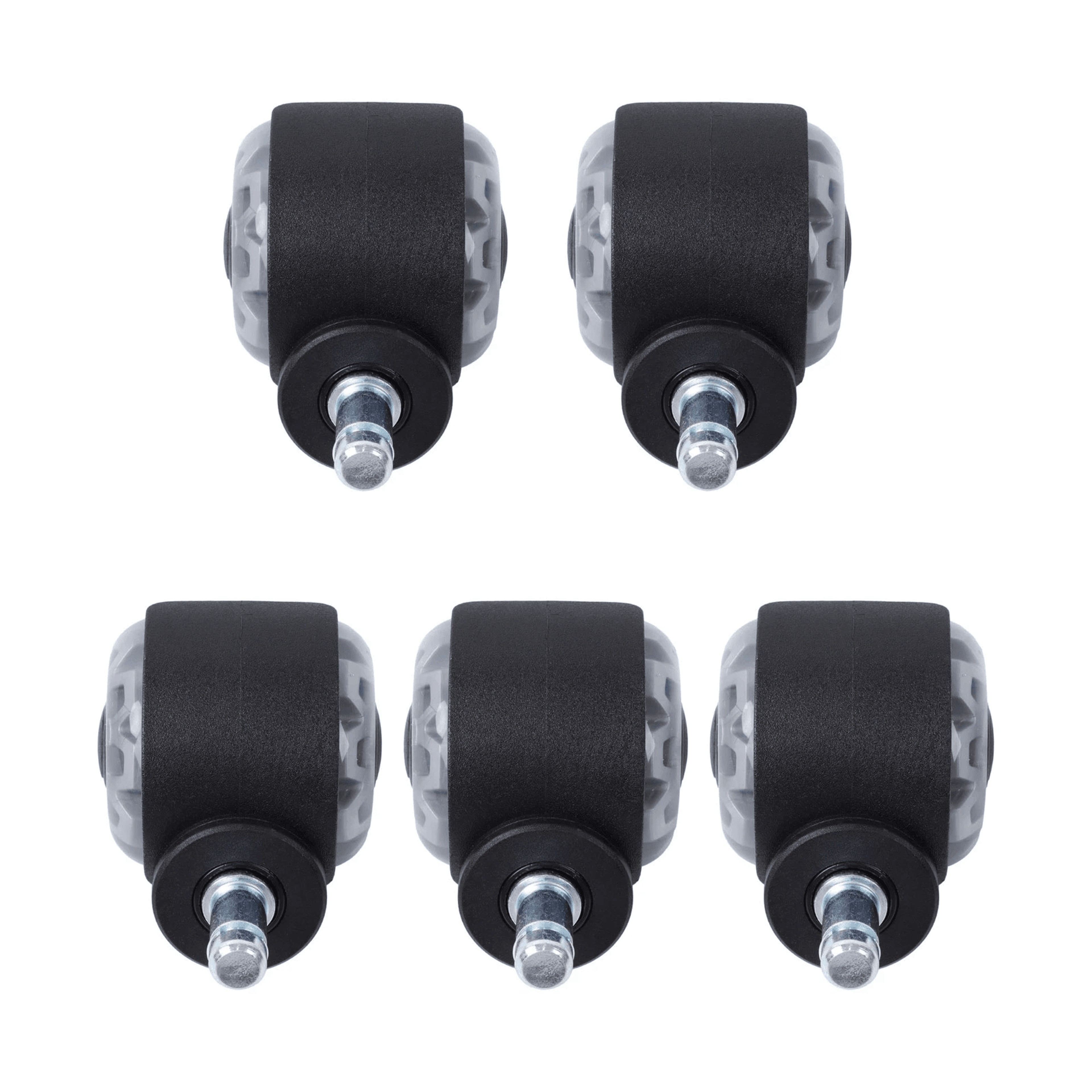 Chair Casters Smooth Office Chair Replacement Wheels With Rubber Swivel 5