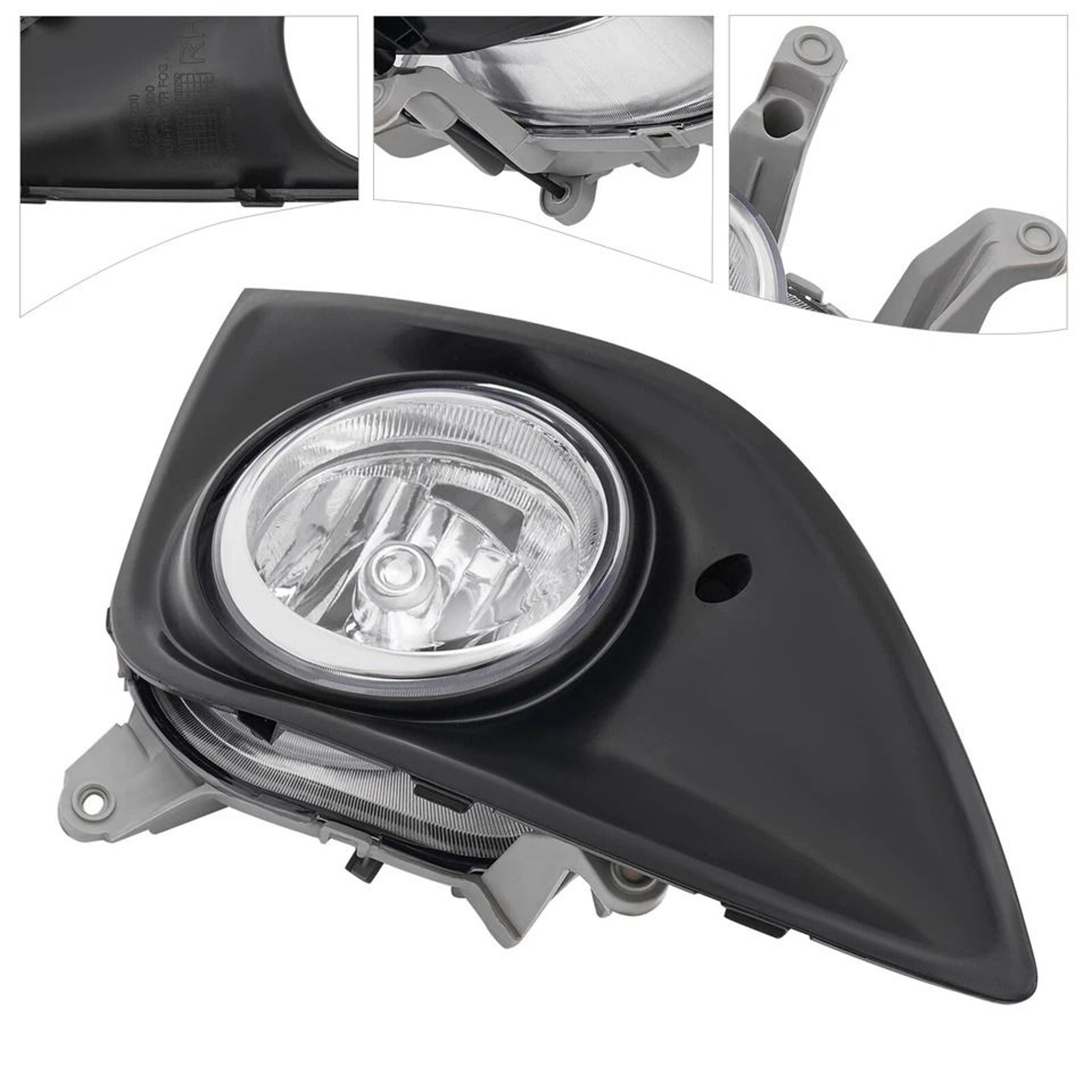 Passenger Side Fog Light Assembly For Hyundai Veloster Turbo With Cover 3
