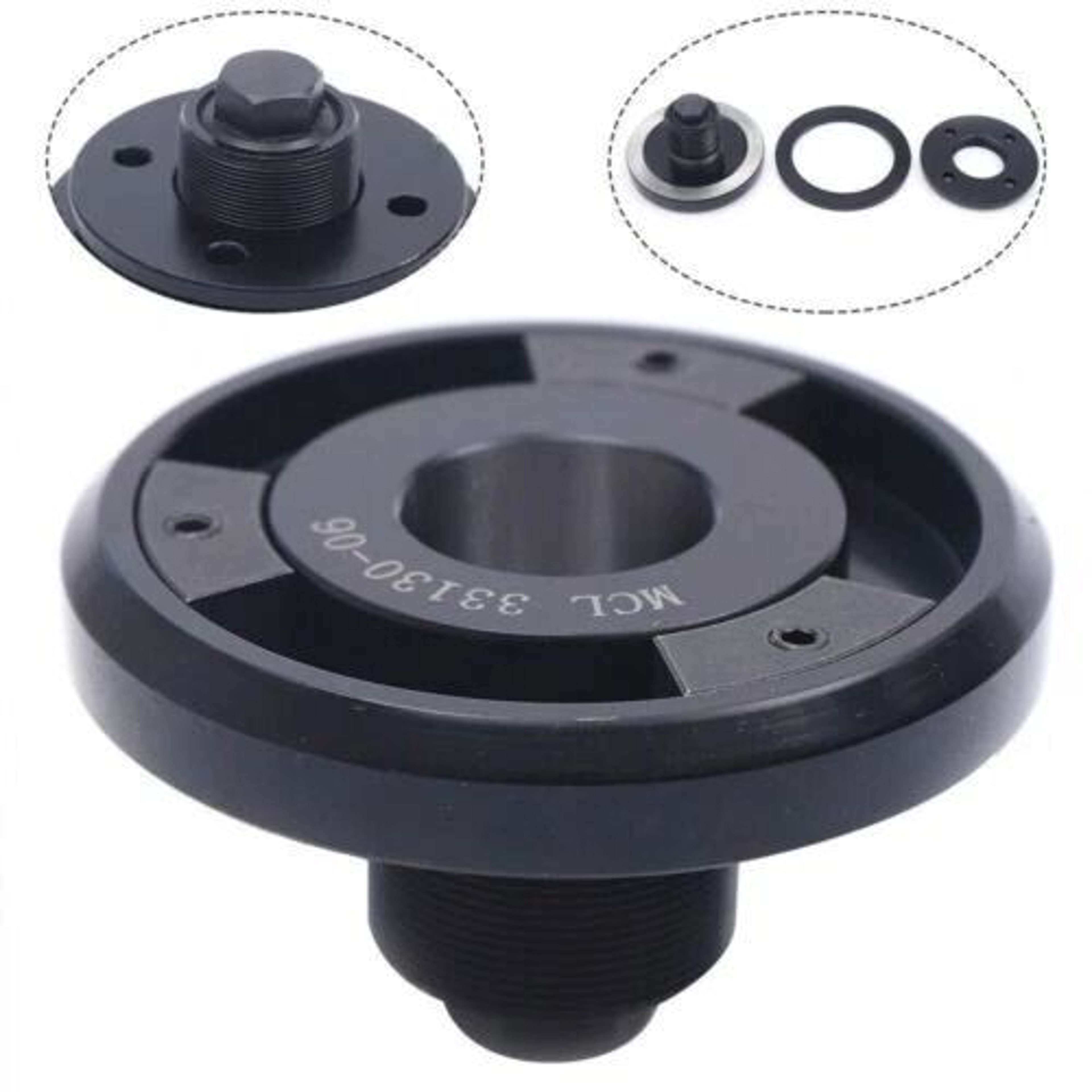 Steel Wheel Adapter Flange Accessories For Grinding Machines Black Wheel Adapter Flange For Grindin 4