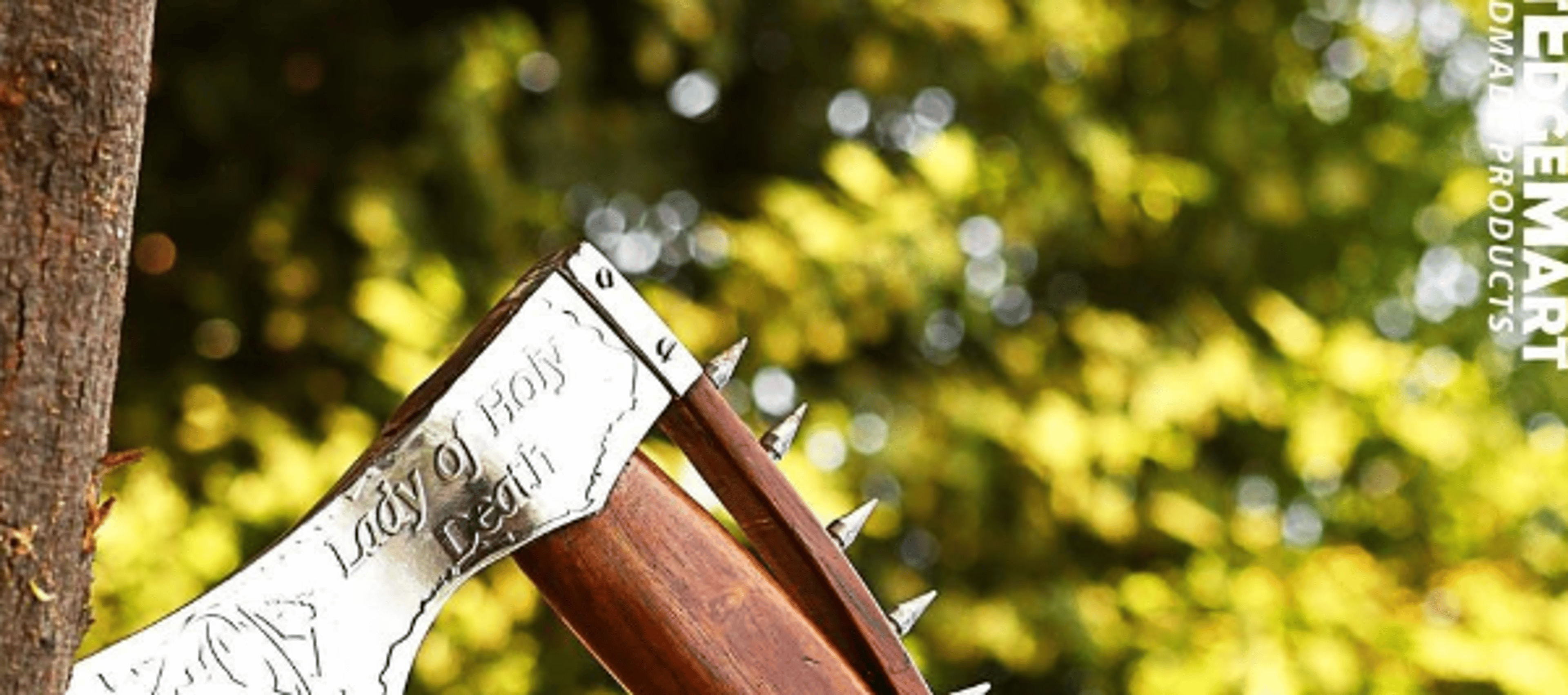 Custom Engraved Carbon Steel Bearded Axe With Ash Wood Handle  Unique Camping Gift For Outdoor Enth