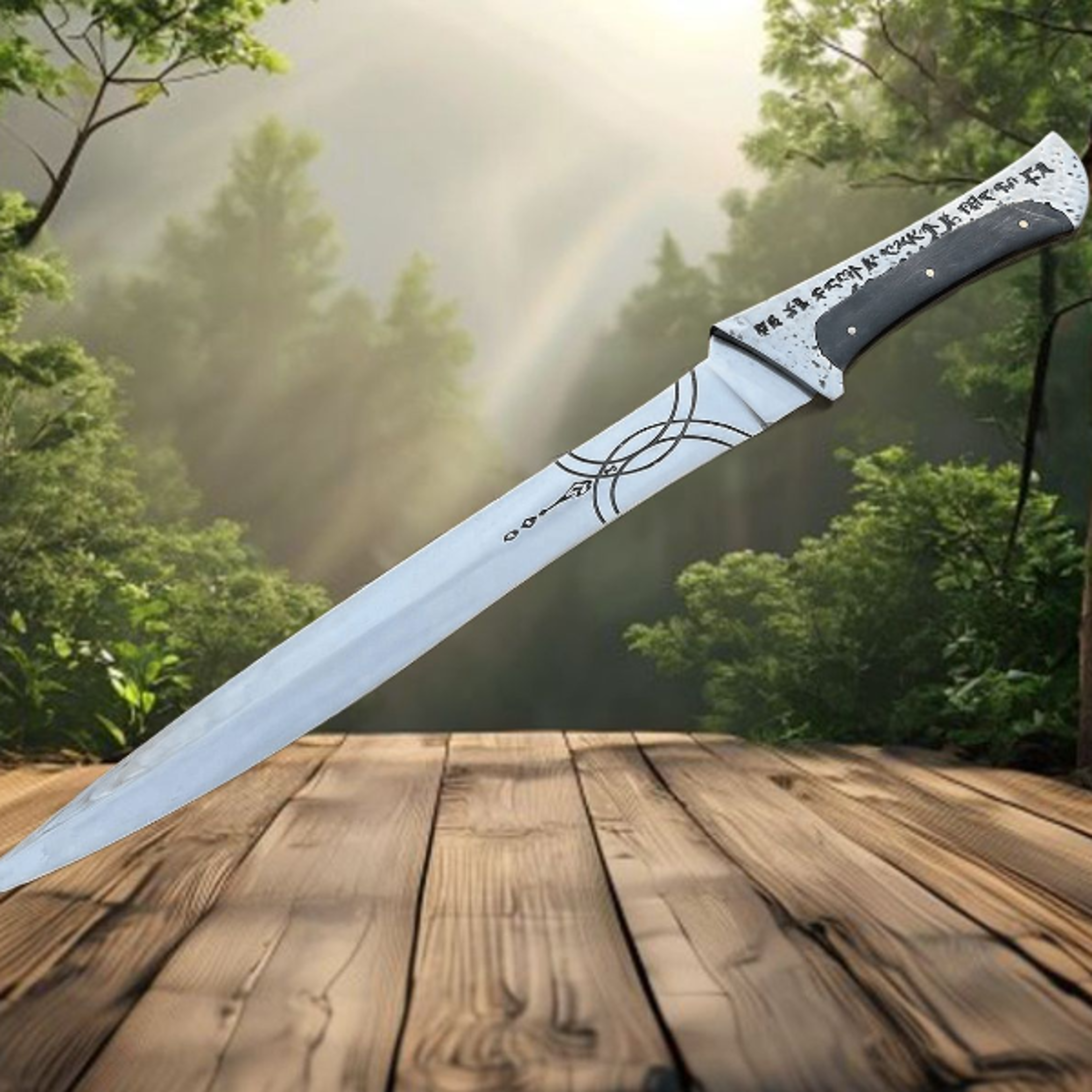 Handmade Paul Atreides Crysknife Replica  Dune Inspired Carbon Steel Knife Full Tang Movie Prop For