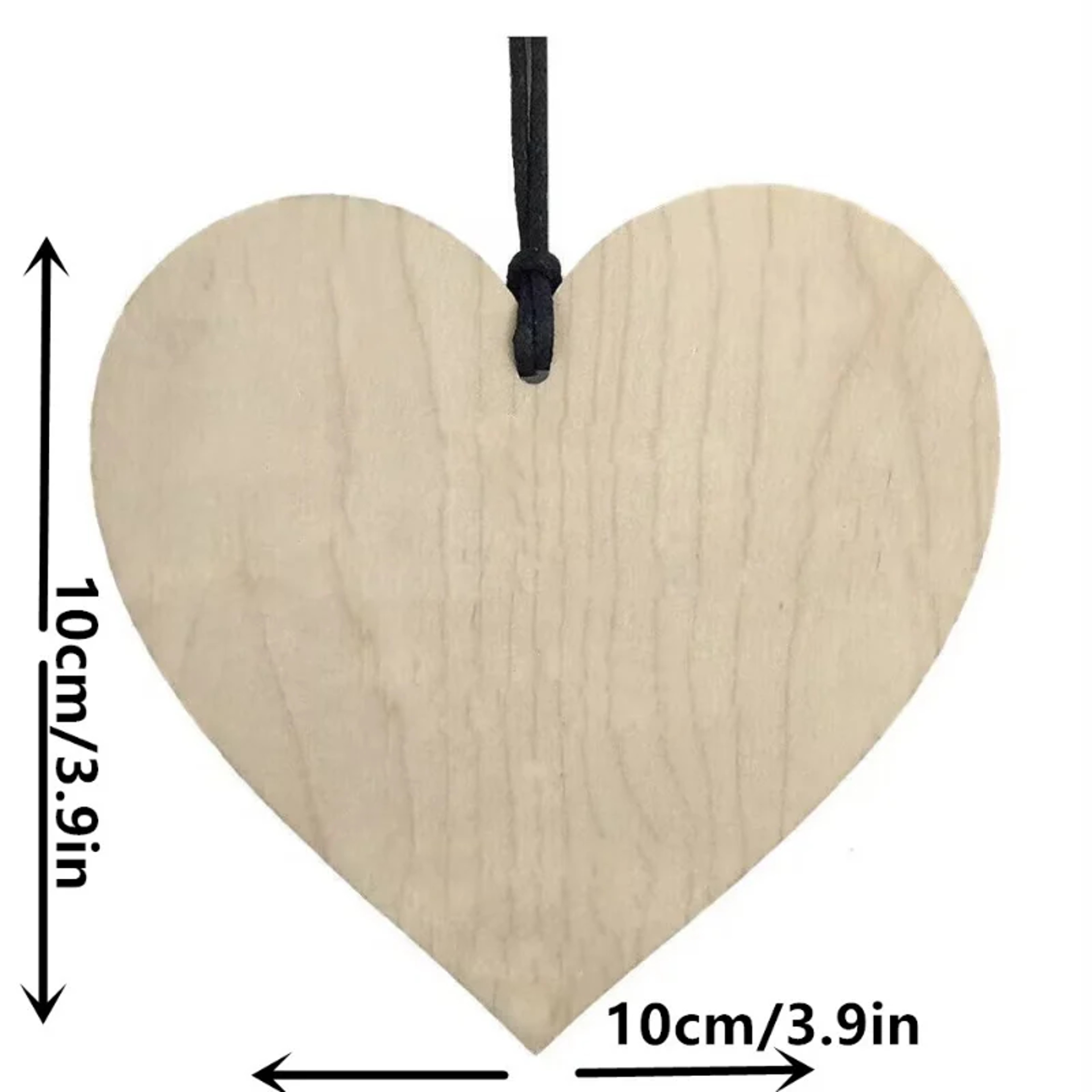 Daddy to Be Wooden Heart Card Sign Gift, Father New Born Baby Son Daughter Plaque – view 2