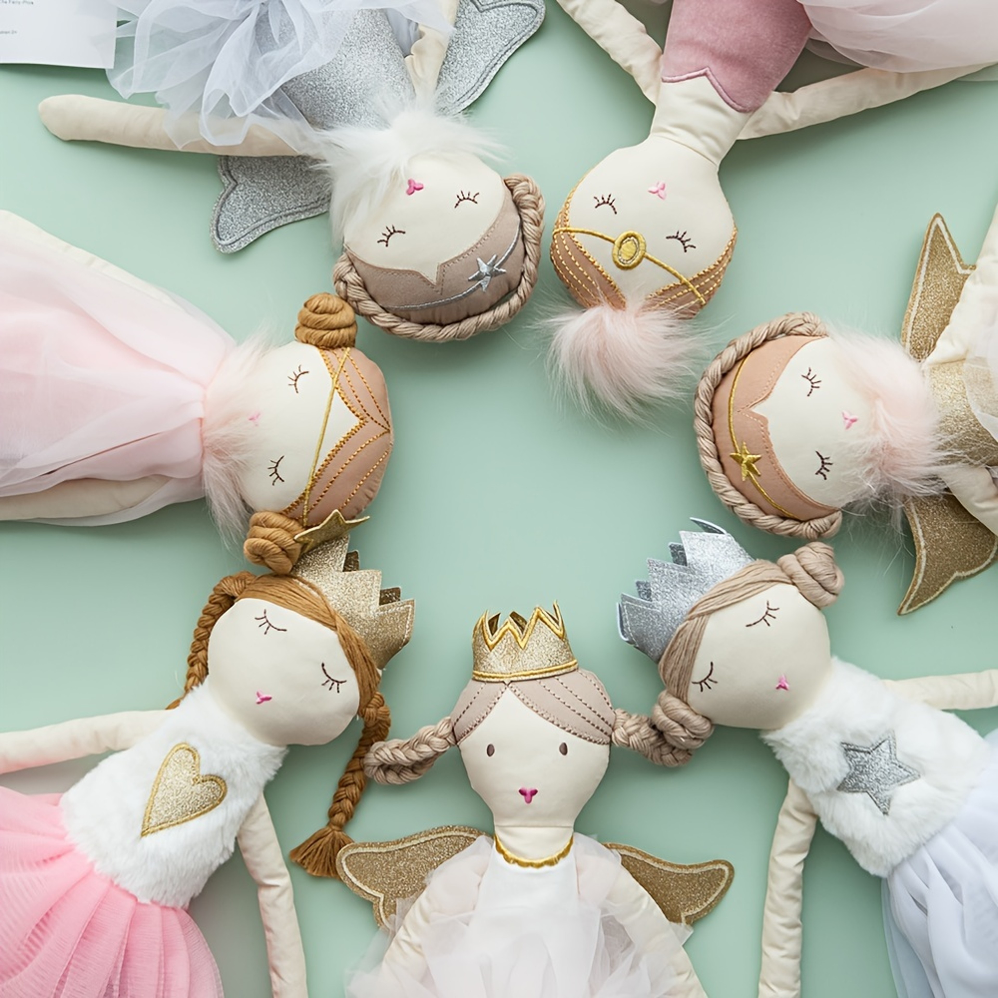 Elegant Angel Stuffed Doll Soft Plush Doll For Infants And Toddlers Birthday Gift 1