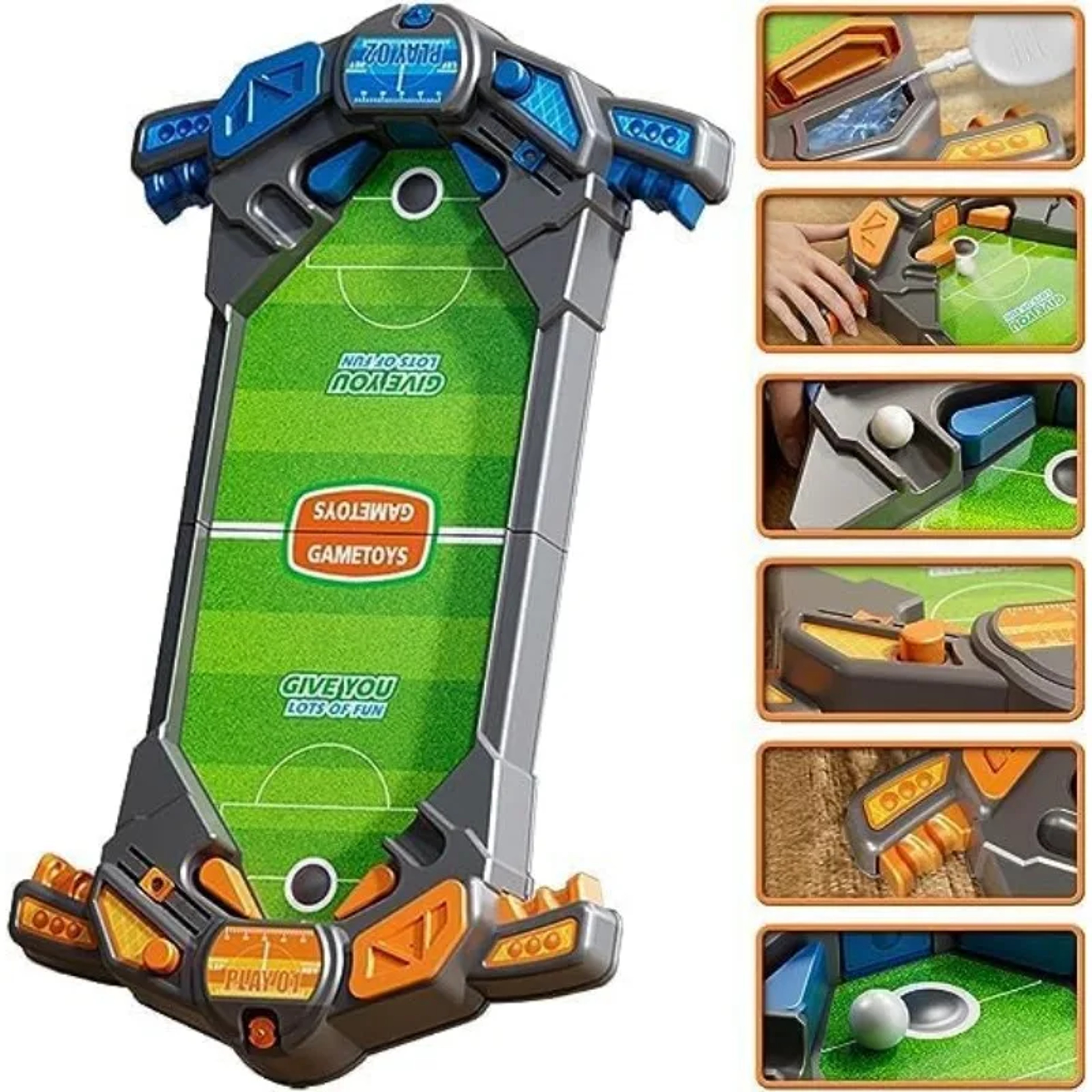 Mini Football Game Toys For Kids Foosball Table Soccer Board Game Indoor Sports Interactive Gift Fo 5