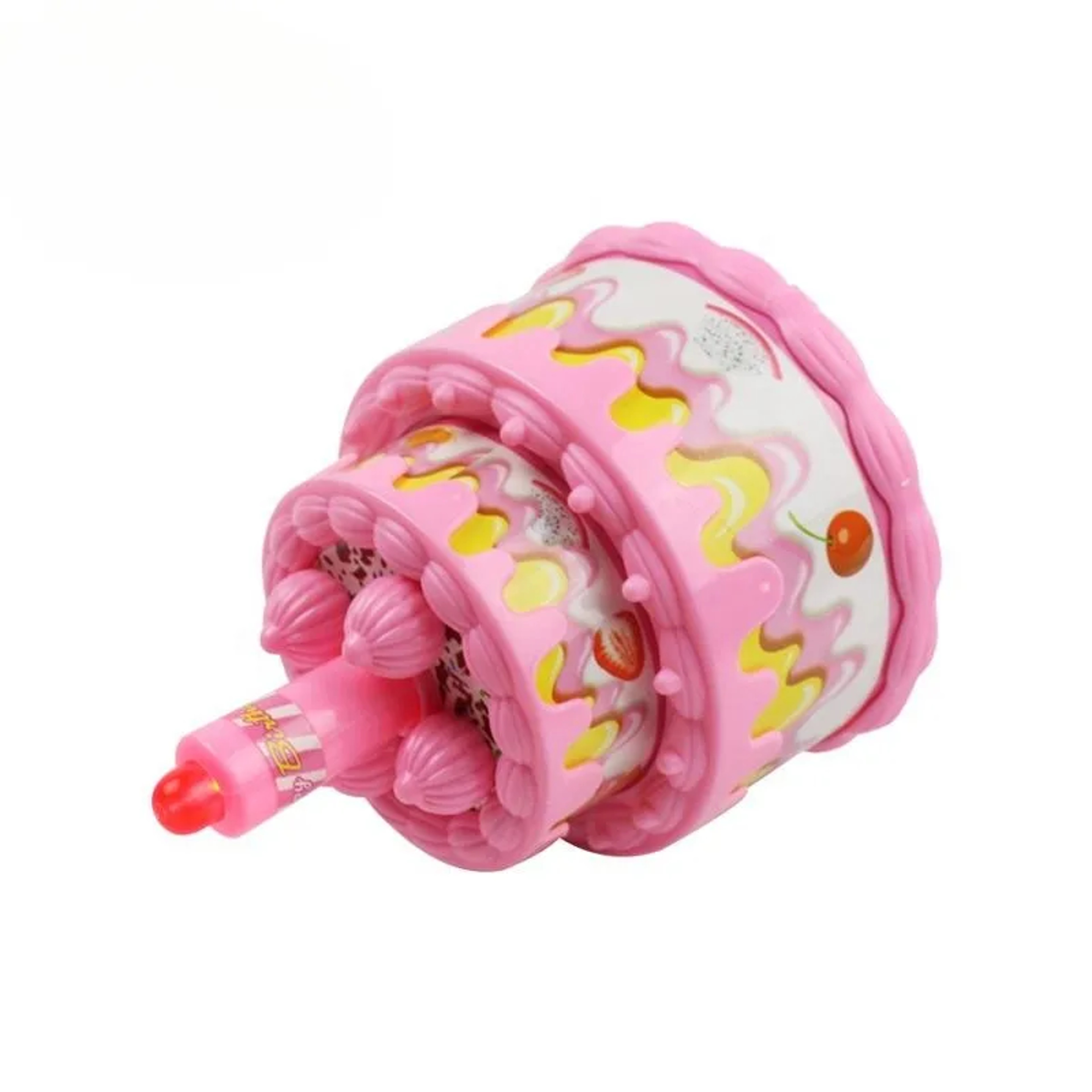 Pretend Play Birthday Cake Toy With Music  Lights Dessert Toy Gift For Toddlers Princess Tea Time K 3