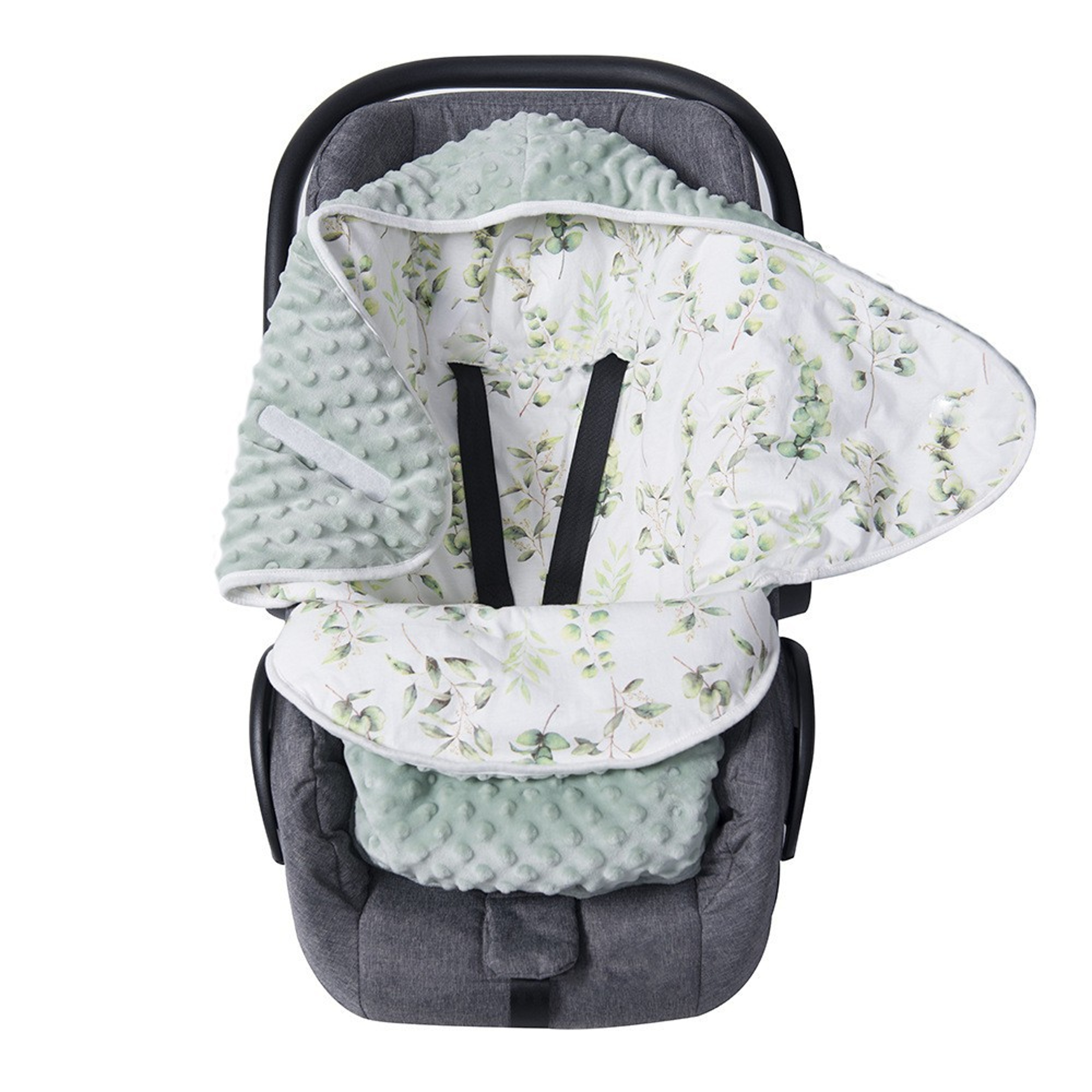 Super Soft & Warm Thick Winter Baby Swaddle Blanket for Baby Stroller, Car Seat, Double Sided Baby Swaddle for Newborn – view 7