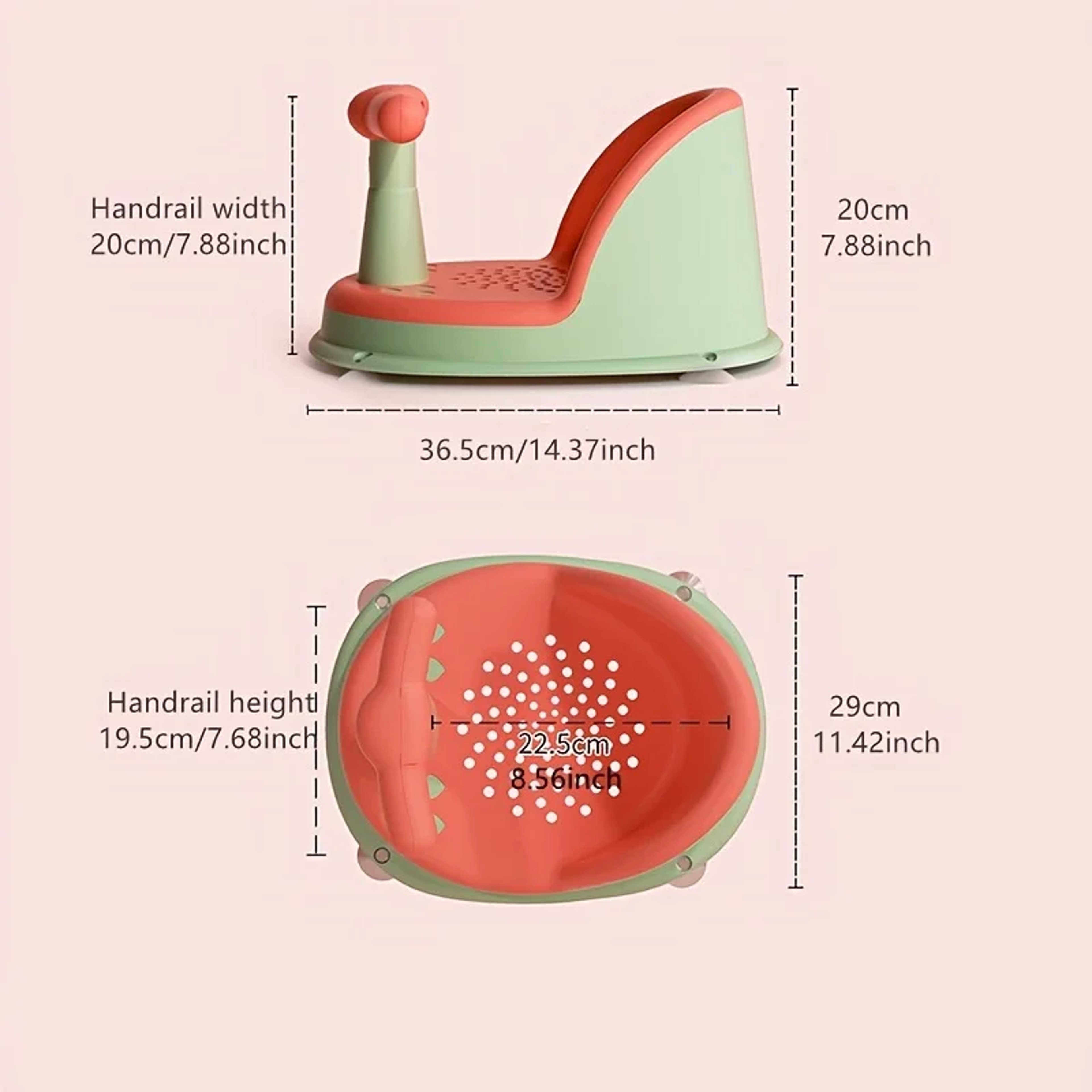 Infant Bath Tub Seat Newborn Shower Chair Sitting And Lying Bath Stool For Baby 2