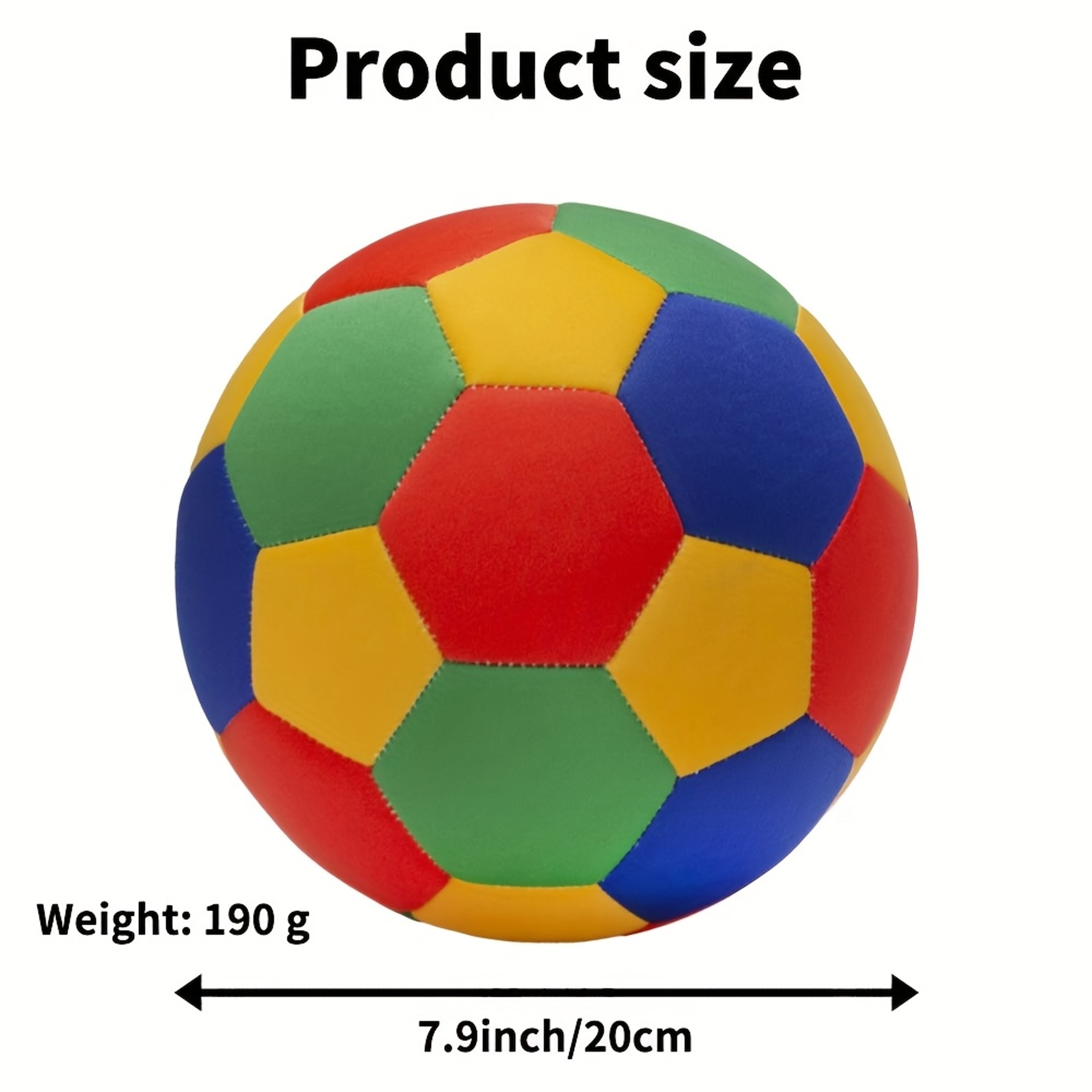 Silent Soccer Ball for Boys, Indoor Foam Soccerball, Fun Gifts for Kids – view 5