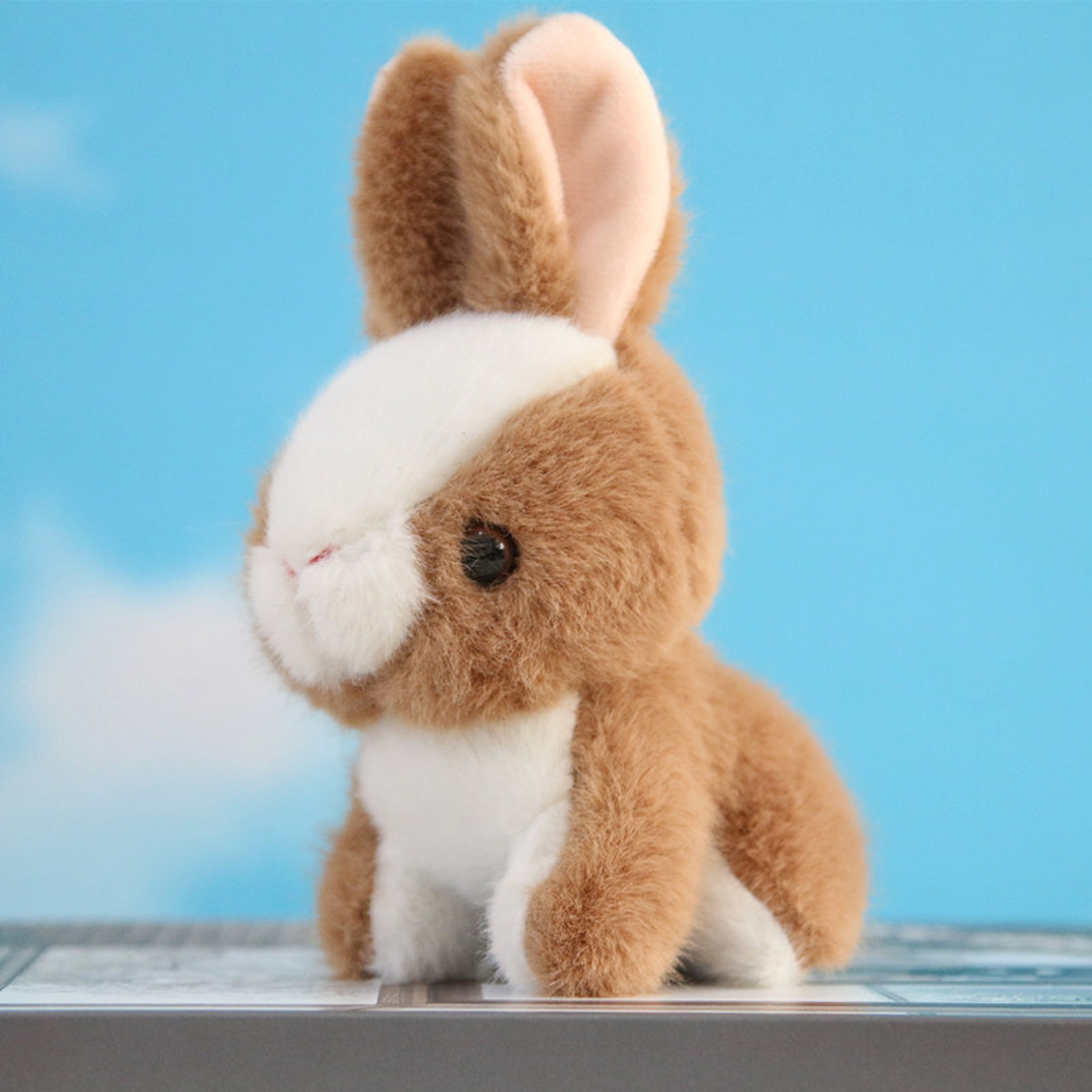Plushie Handbag Ornament Pendant Ultrasoft Stuffed Animal Plush Bunny Rabbit Toy For Kids Girl Love 8
