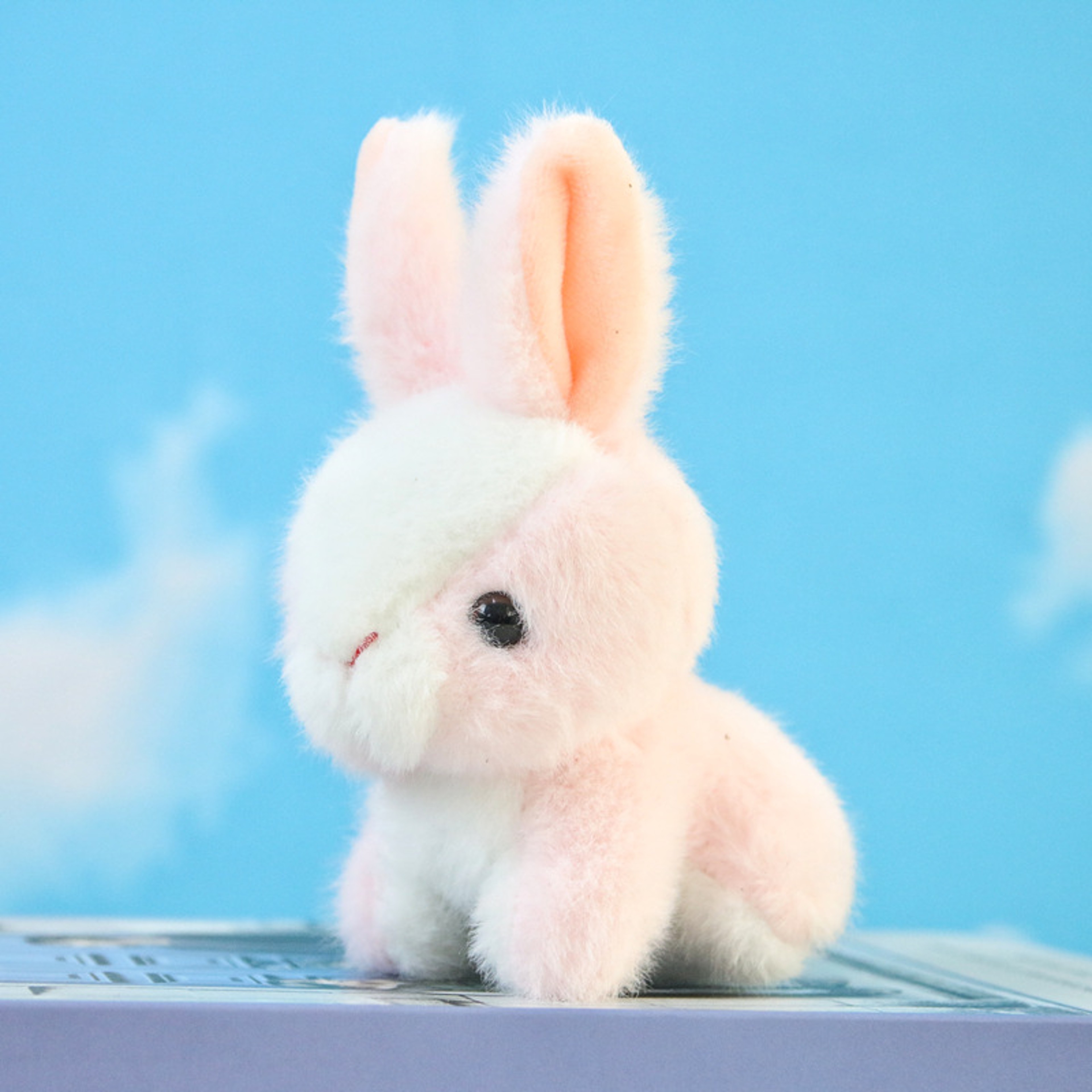 Plushie Handbag Ornament Pendant Ultrasoft Stuffed Animal Plush Bunny Rabbit Toy For Kids Girl Love 9