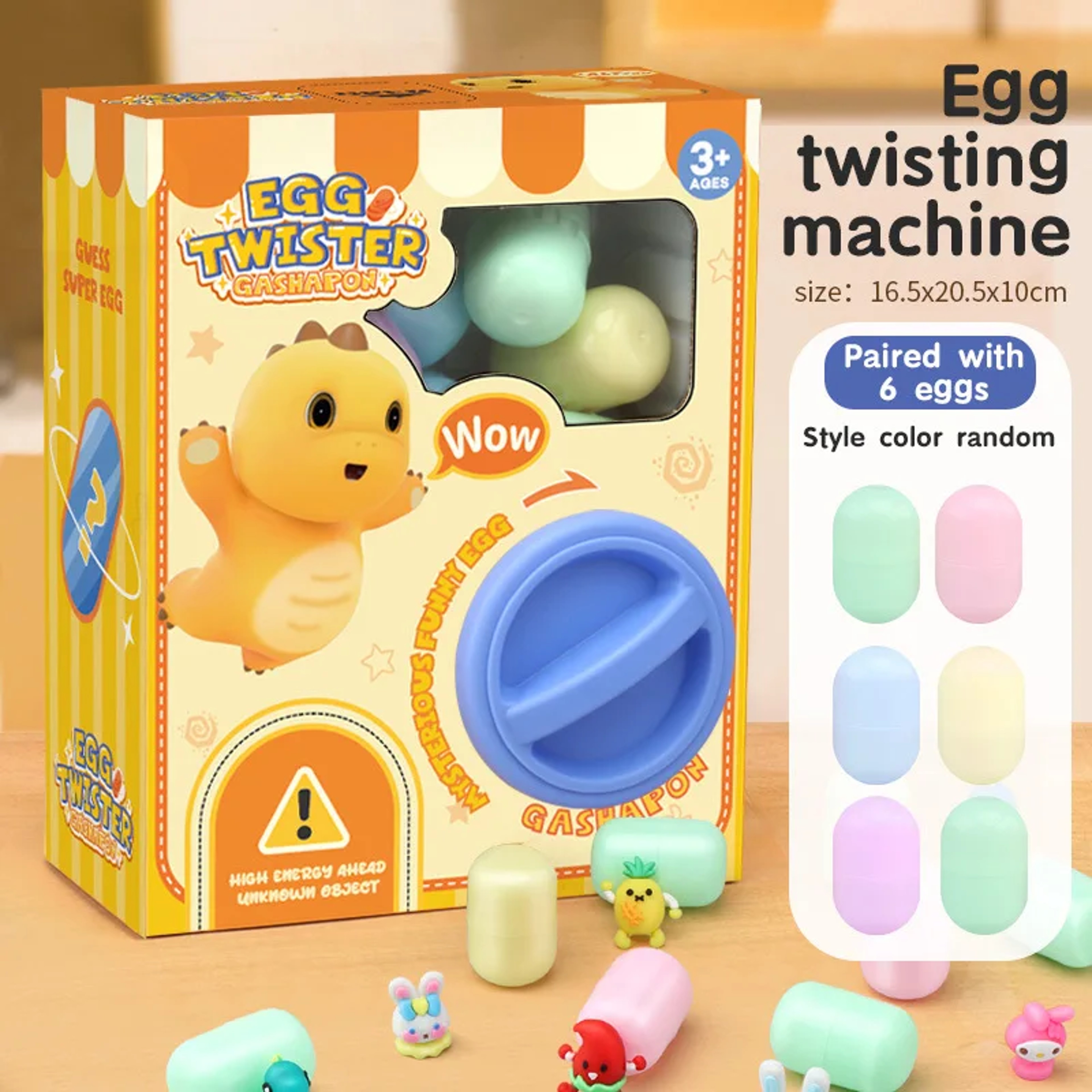 Christmas Twist Egg Maker with Santa, Elk & Snowman Dolls – Fun Surprise Twist Egg Maker for Kids, Perfect Christmas – view 11