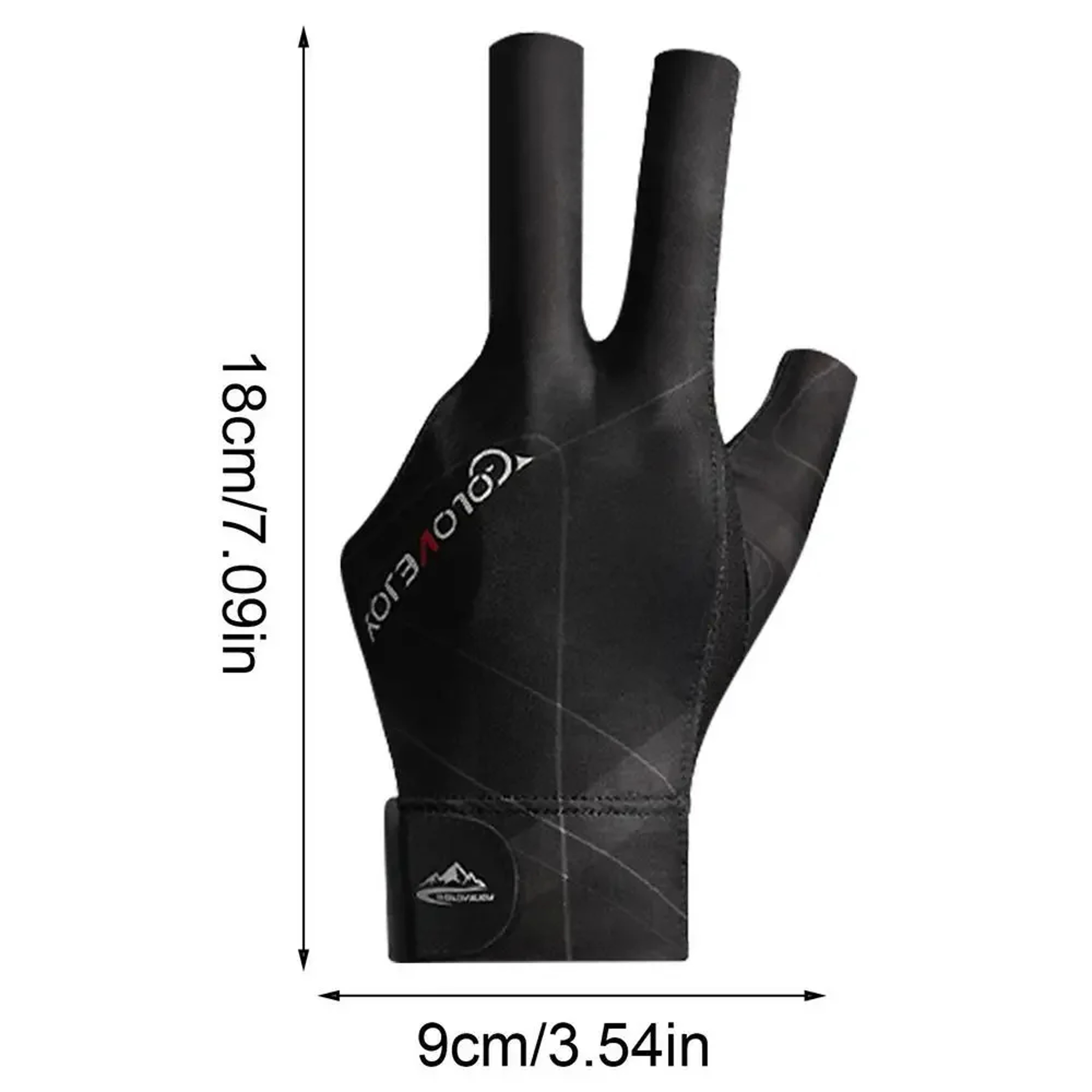 Open Finger Billiard Gloves – Breathable Polyester Snooker Pool Glove for Amateur Training – Adjustable, Smooth, Soft – view 6