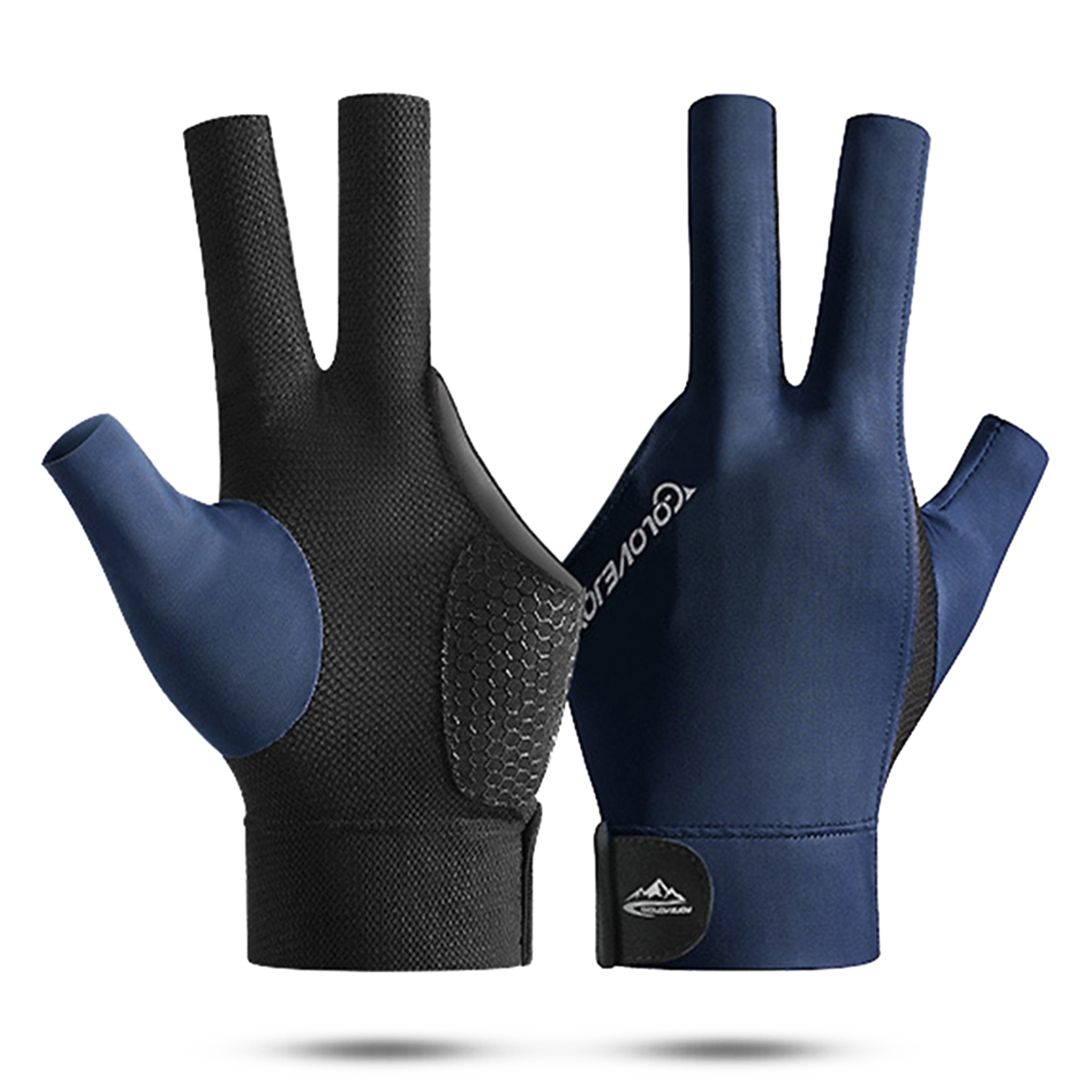 Open Finger Billiard Gloves – Breathable Polyester Snooker Pool Glove for Amateur Training – Adjustable, Smooth, Soft – view 12