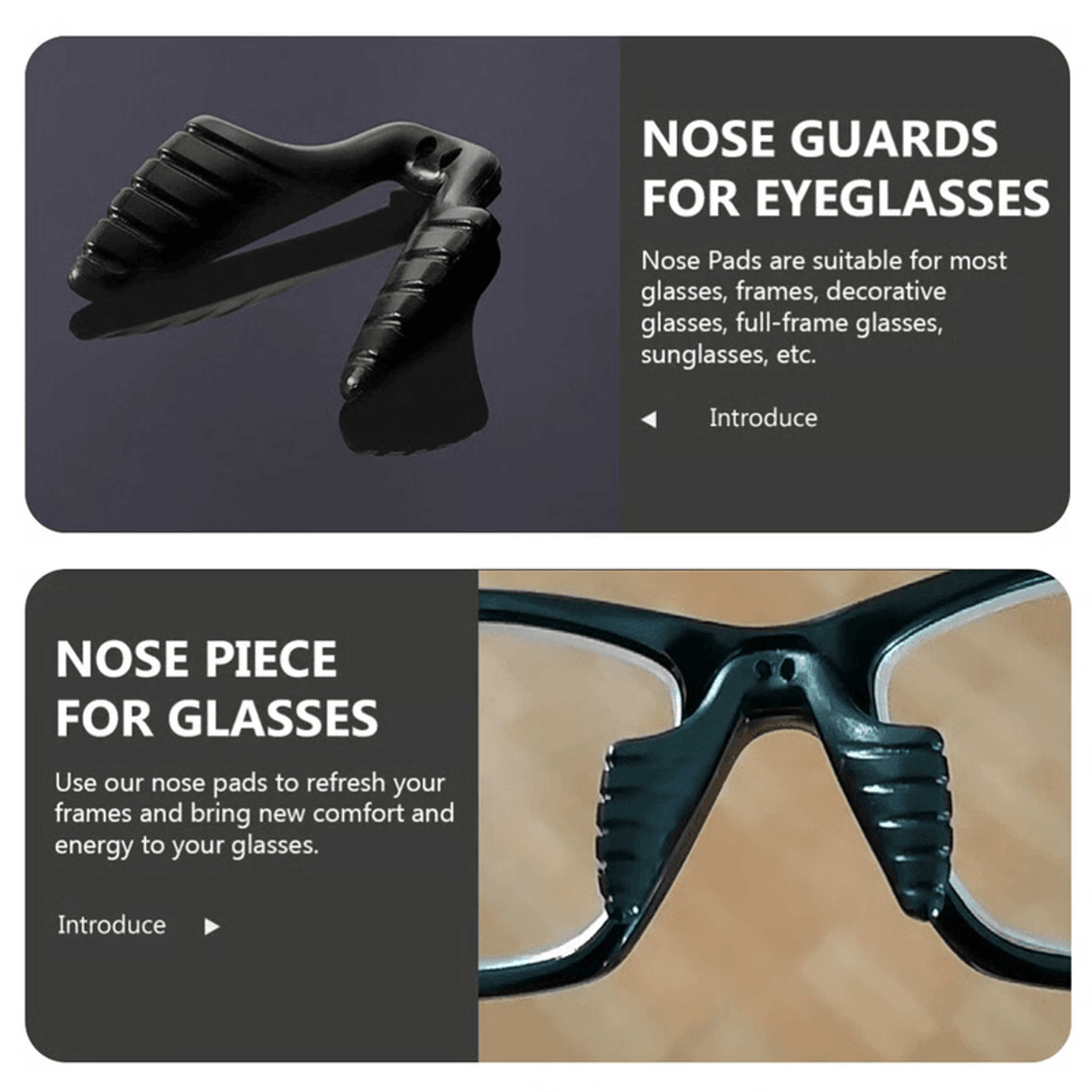 Soft Silicone Nose Pad For Glasses Eyeglasses Sunglasses 3