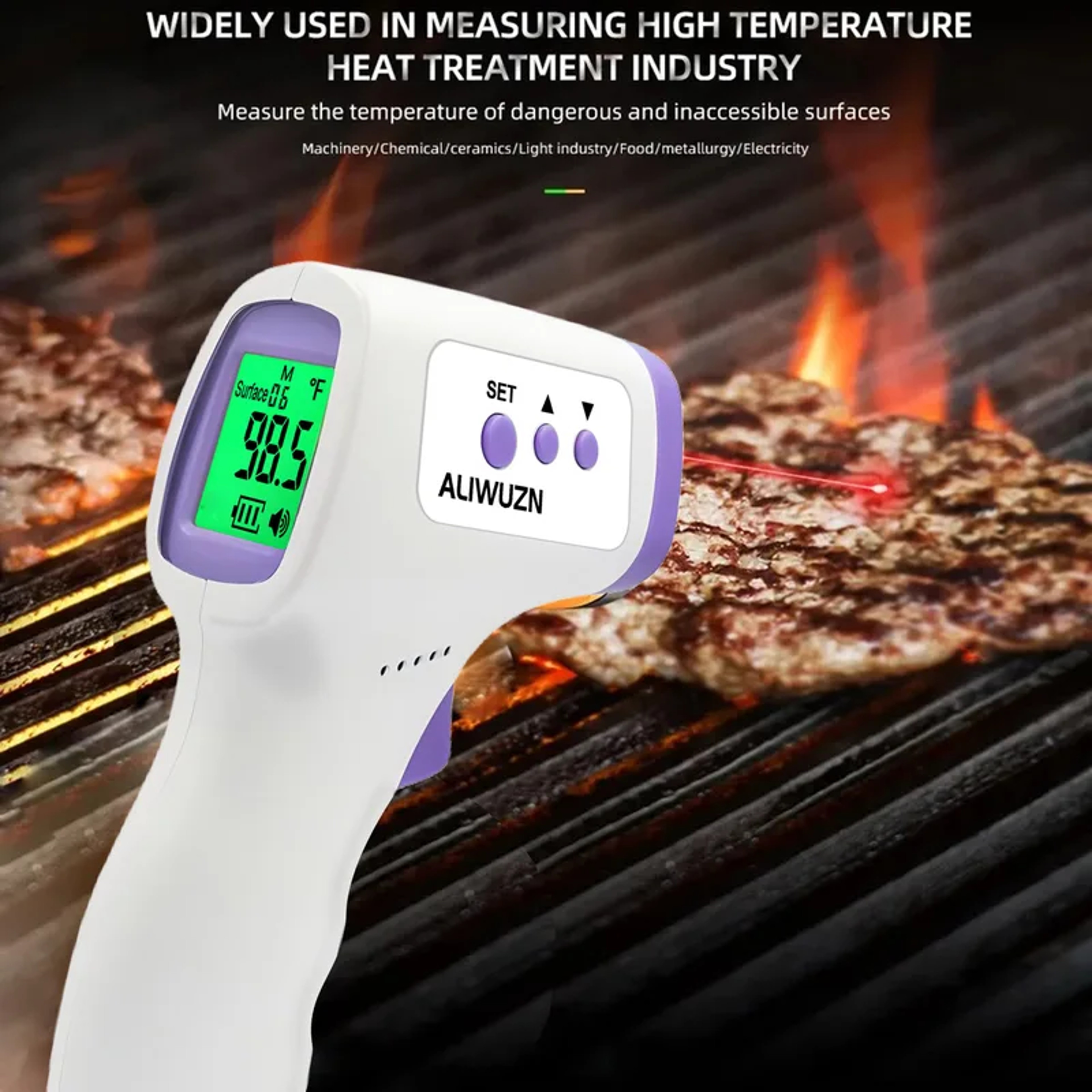 NonMedical Thermometer  Digital Acrylic Thermometer For Everyday Use 4
