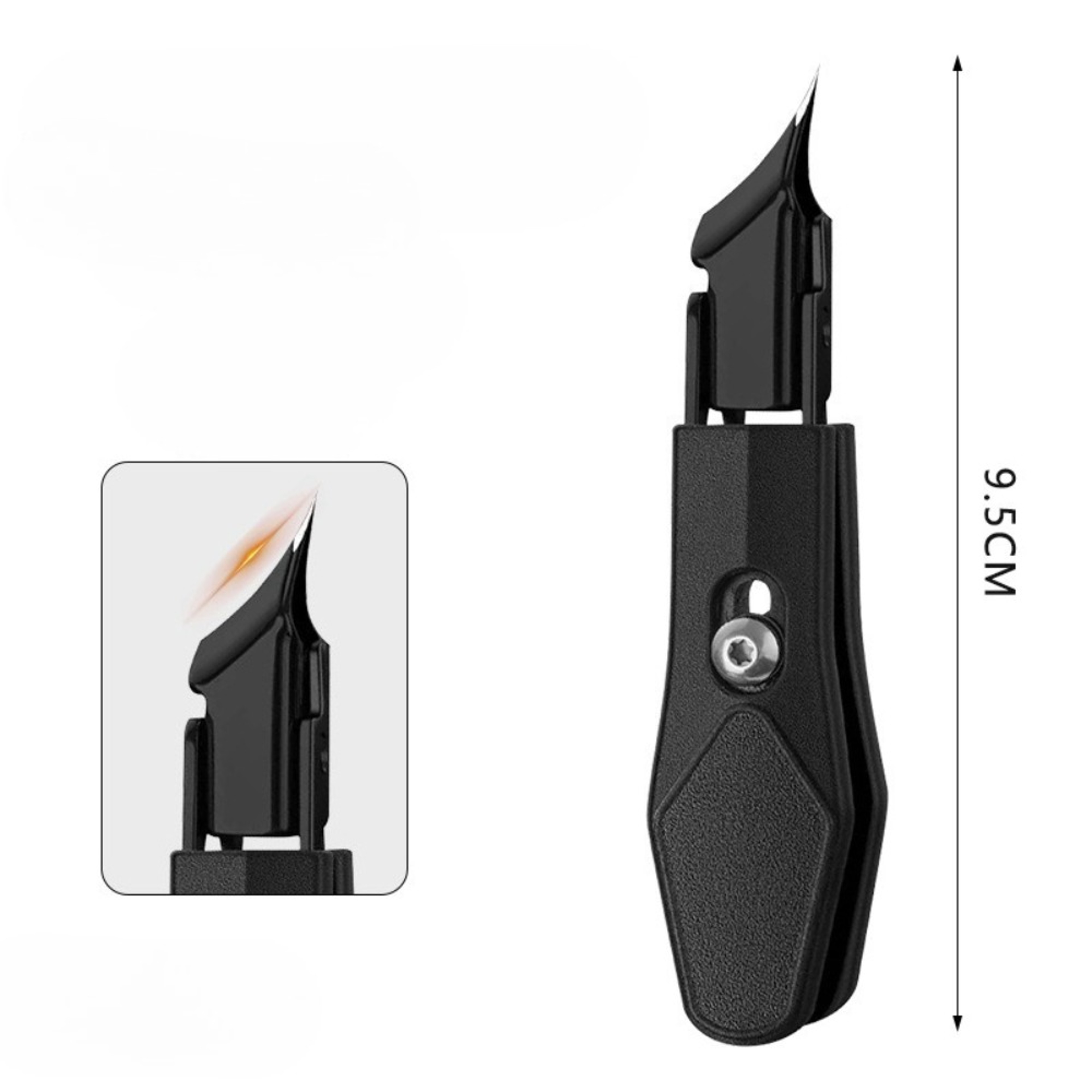Professional Stainless Steel Toenail Clippers –Slant Edge for Ingrown Toenails – view 9