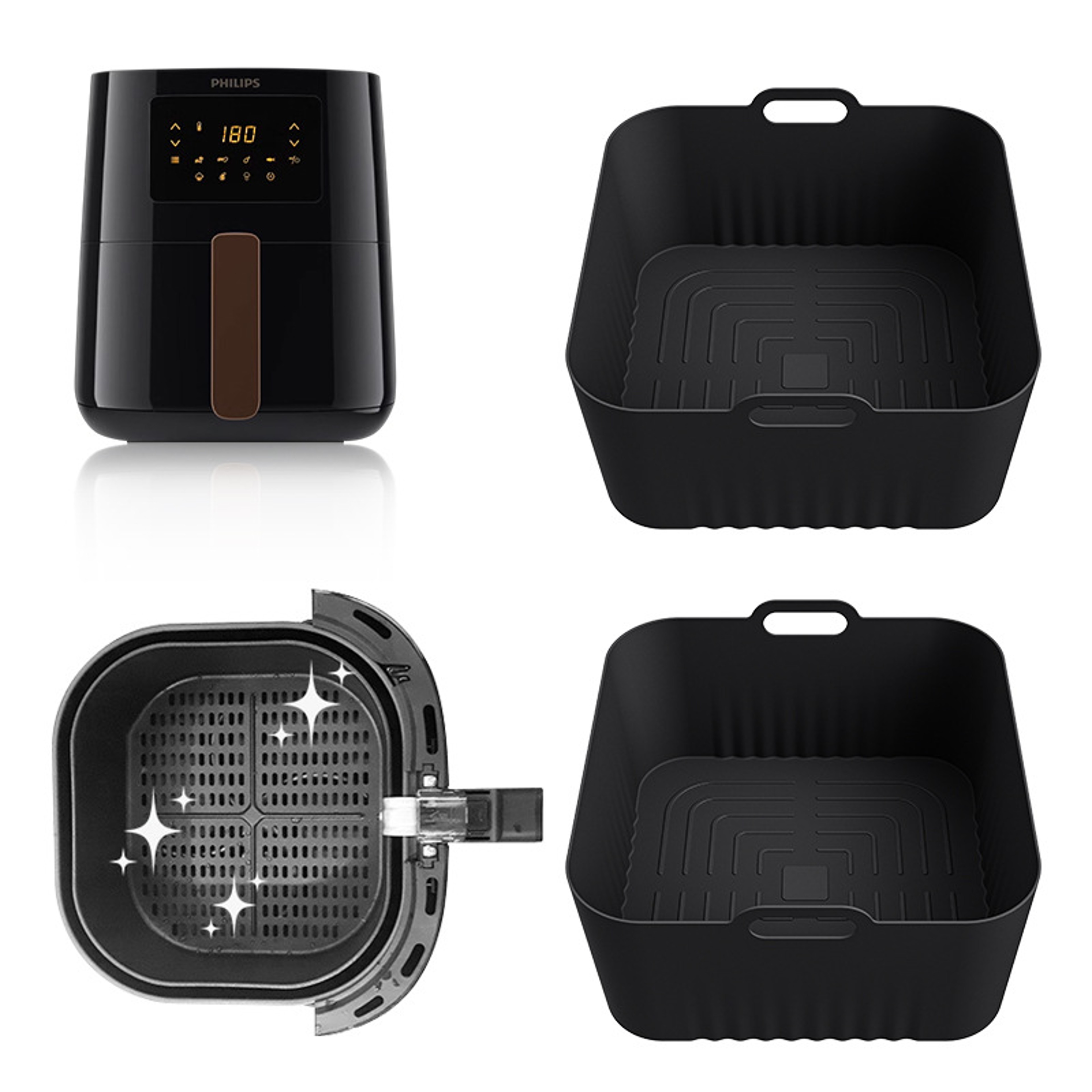 Silicone Air Fryer Mould for Philips  | Compatible Air Fryer Accessories – view 2
