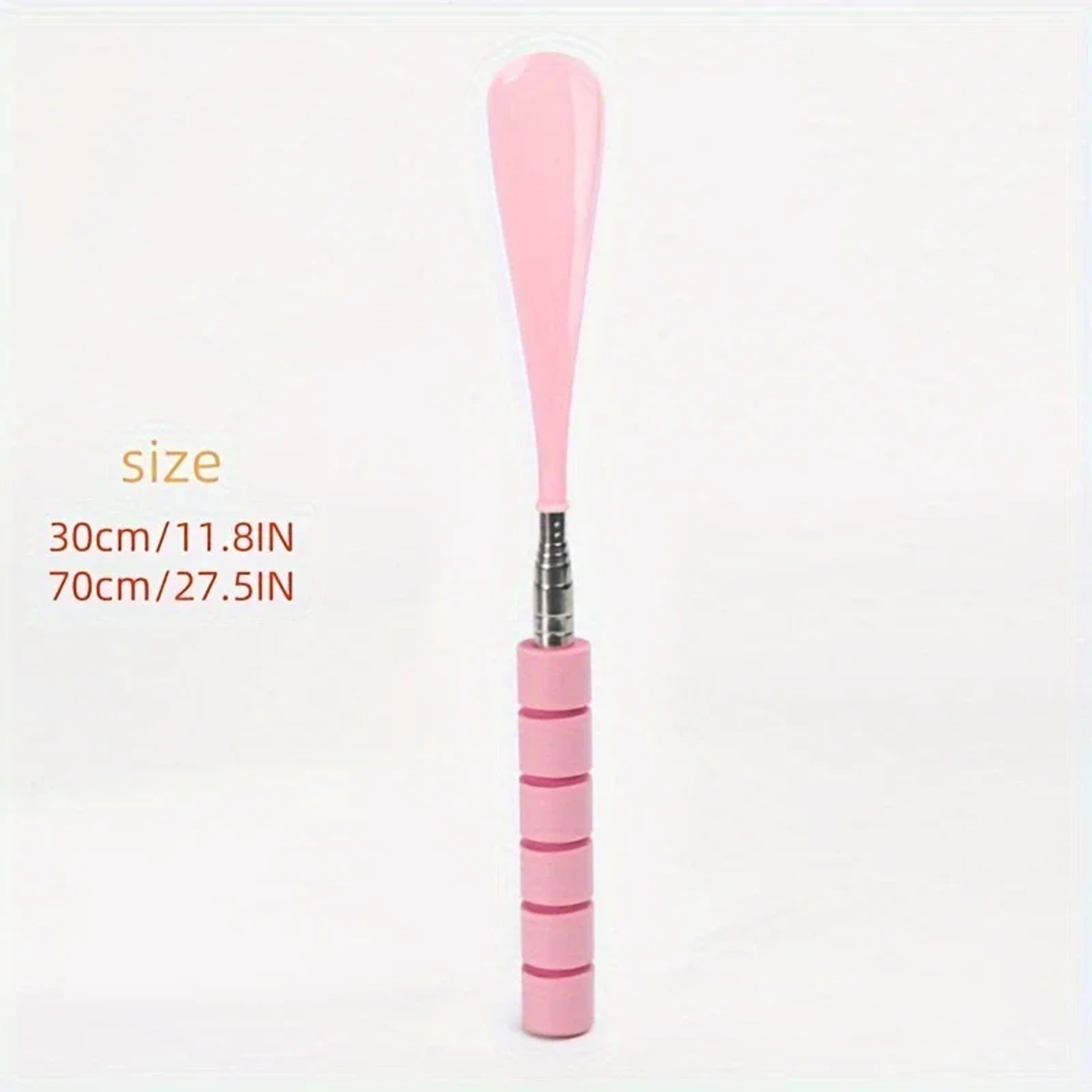 Stainless Steel Adjustable Telescopic Shoehorn Long Handle Household Shoehorn 3